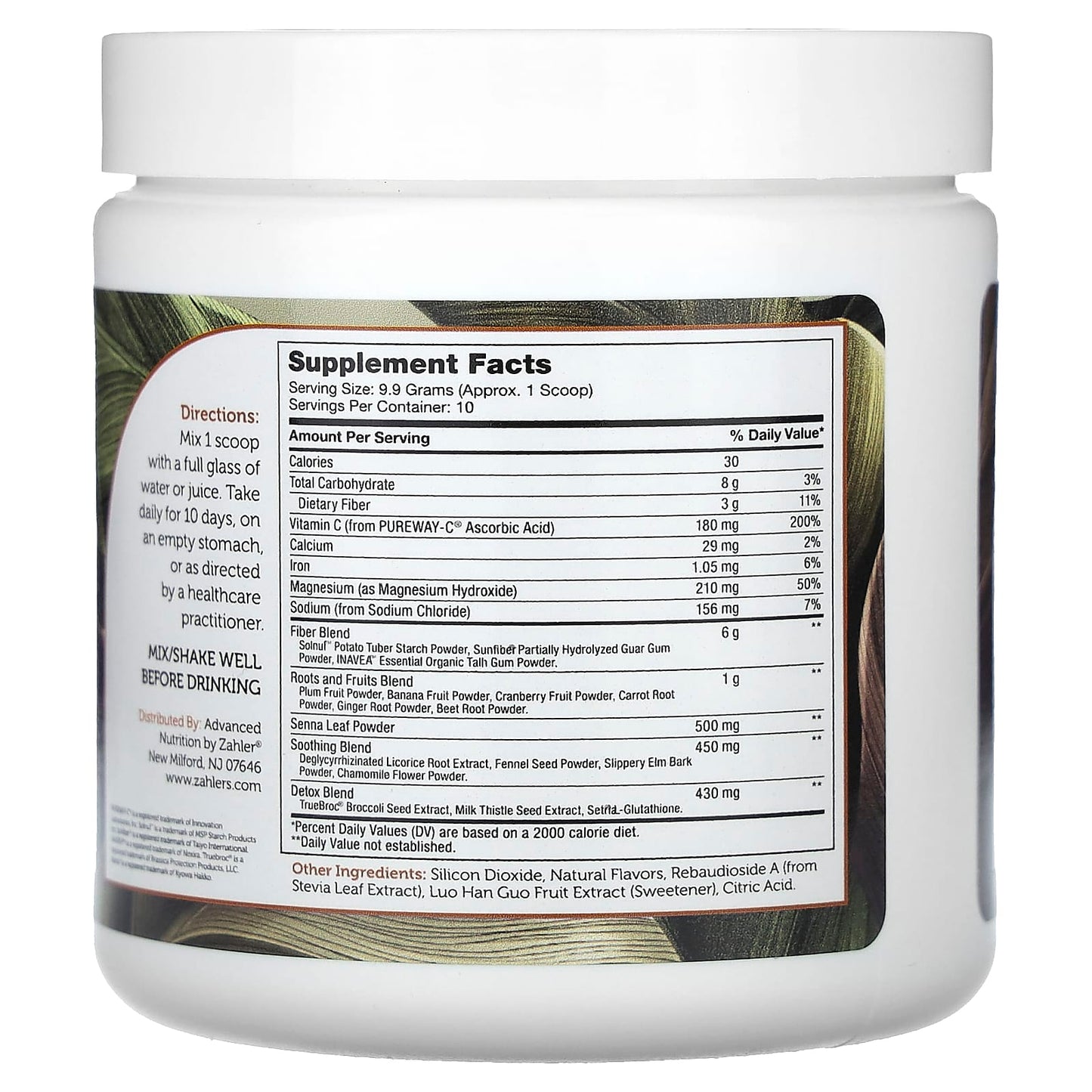 Zahler, Colon Cleanse, 10-Day Detox, Cucumber Mint, 3.5 oz (99 g) - Image 2