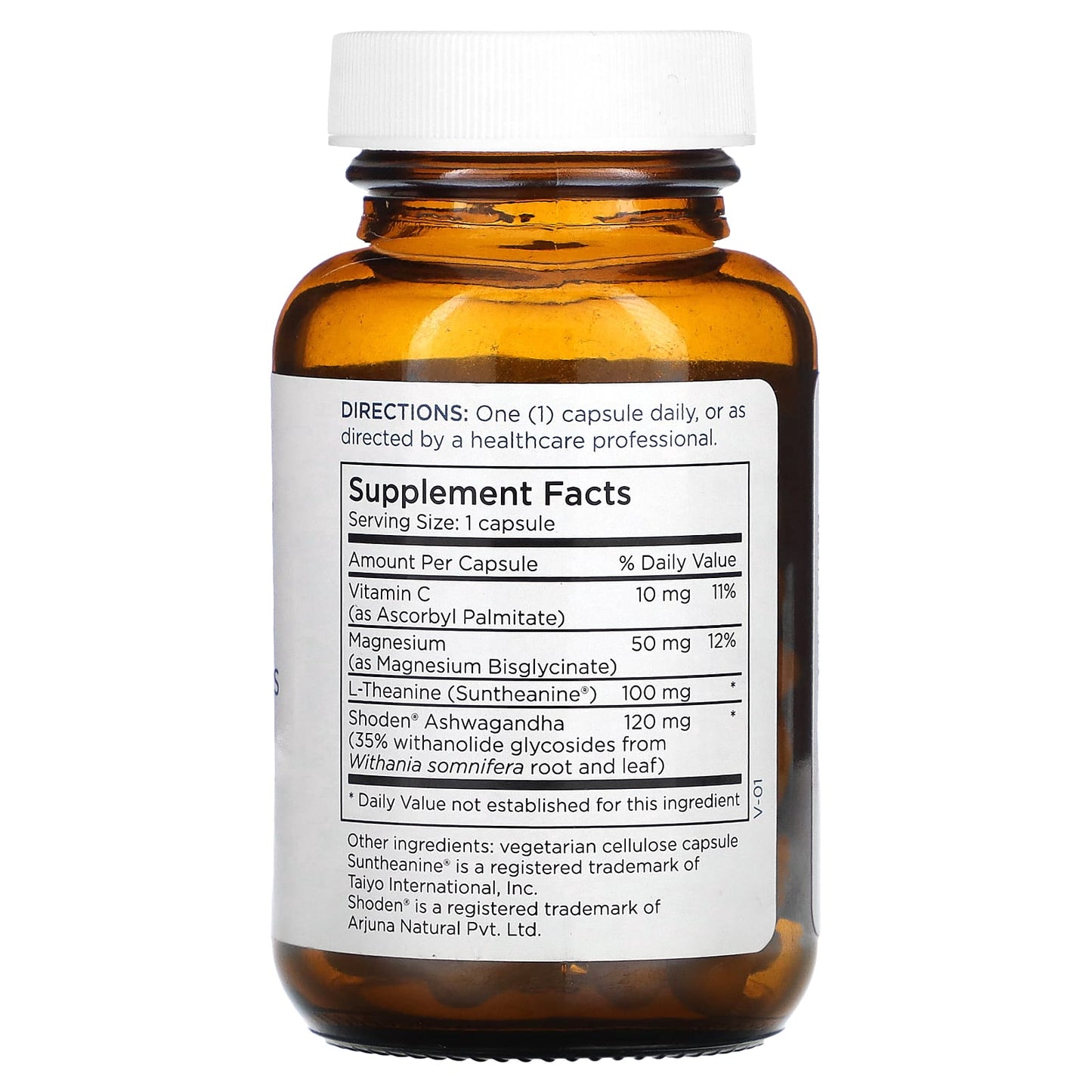 Metabolic Maintenance, Ashwagandha Plus, L-Theanine & Magnesium Blend, 60 Capsules - Image 2