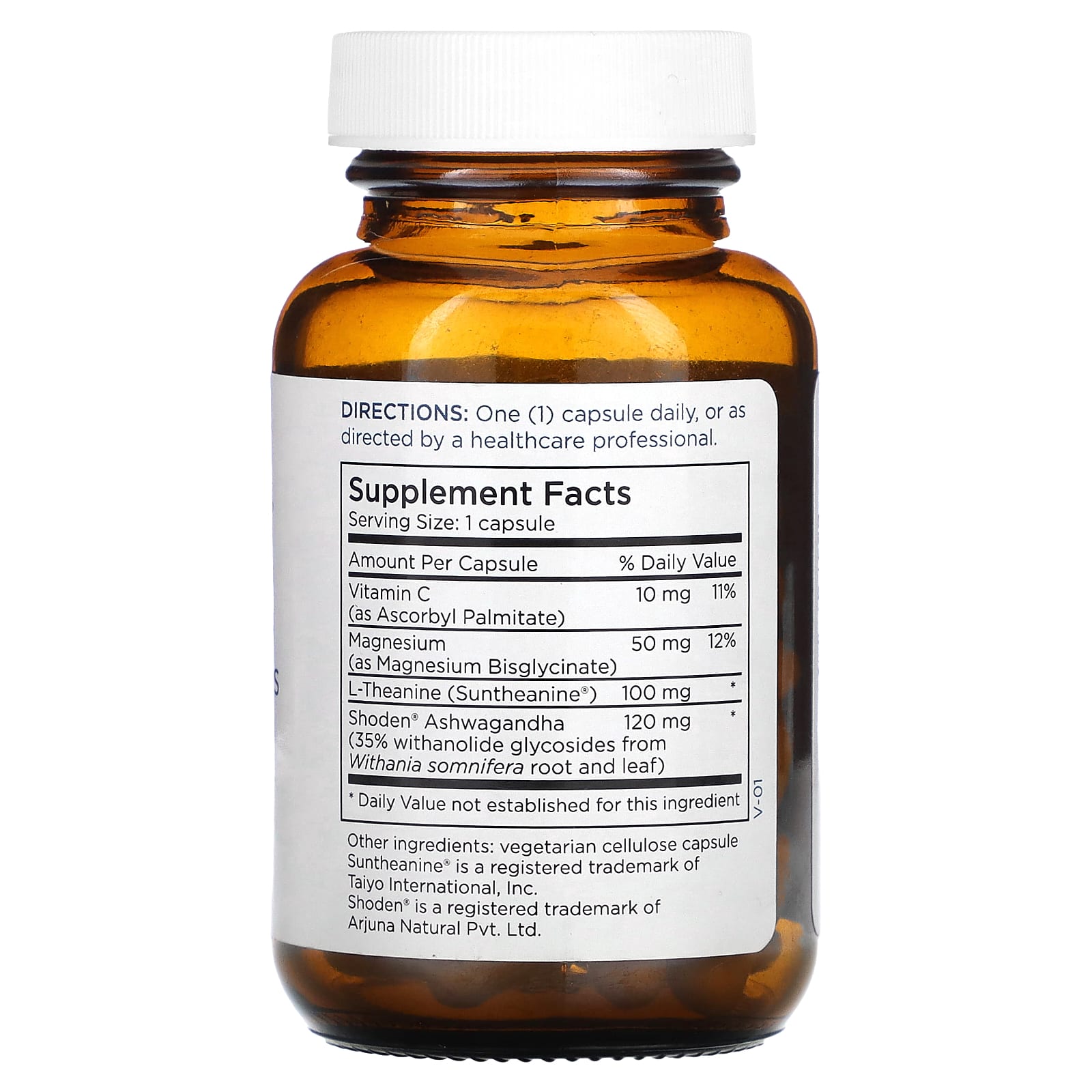 Metabolic Maintenance, Ashwagandha Plus, L-Theanine & Magnesium Blend, 60 Capsules - Image 2