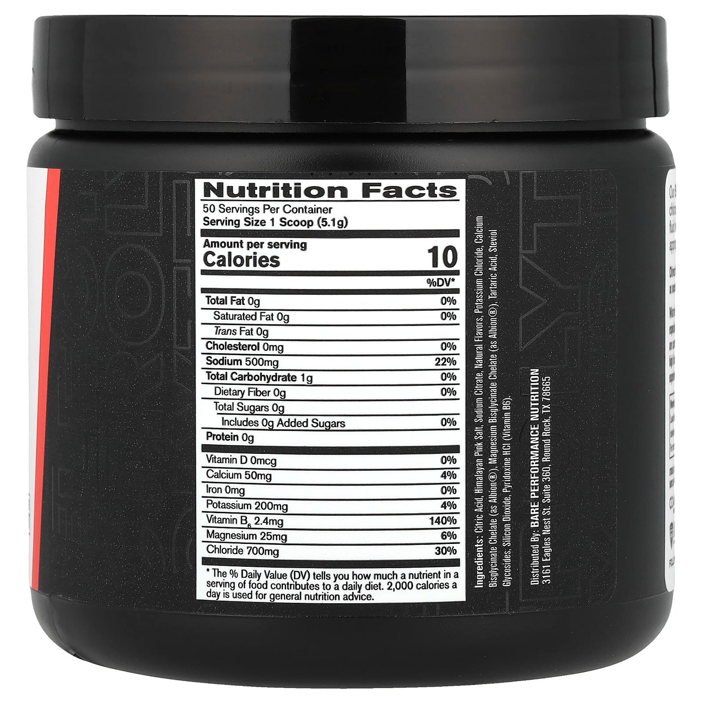BPN Electrolyte Hydration Drink Mix - Mango Flavor, 9 oz - Image 2