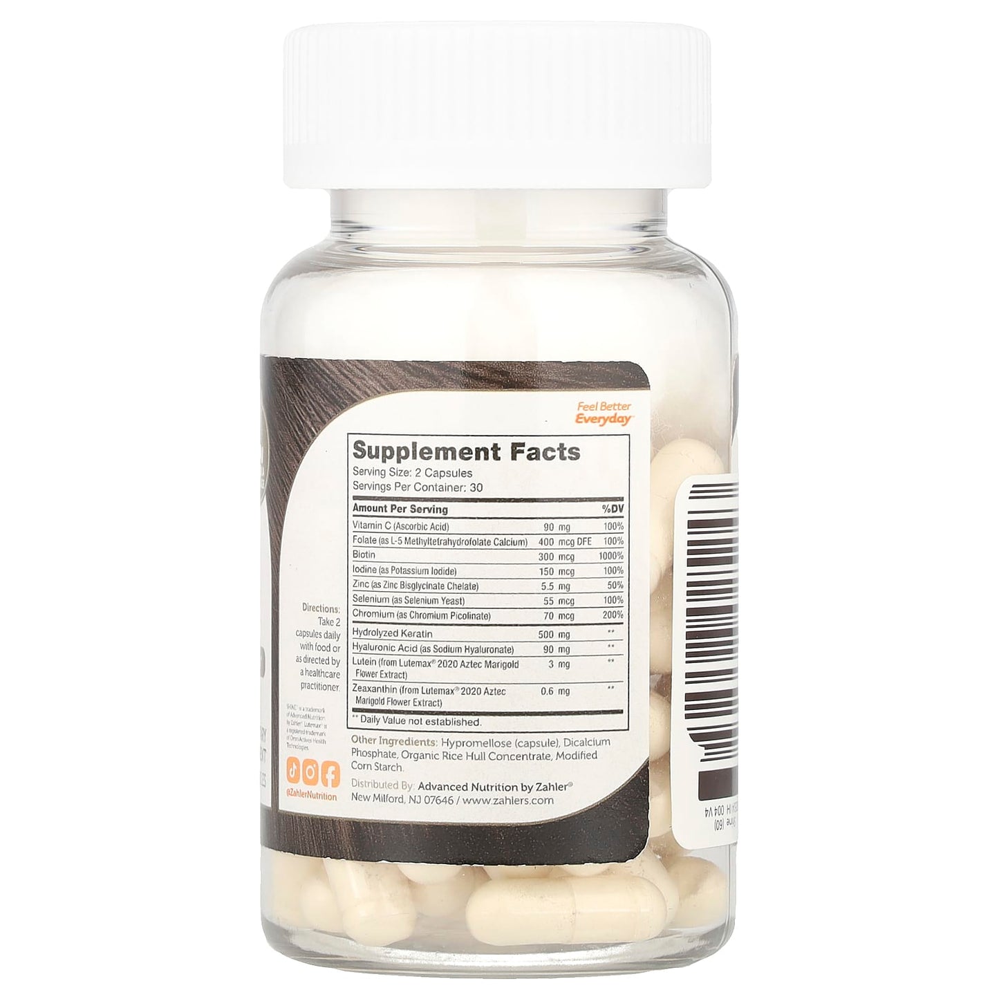 Zahler, Shine™, 60 Capsules - Image 2