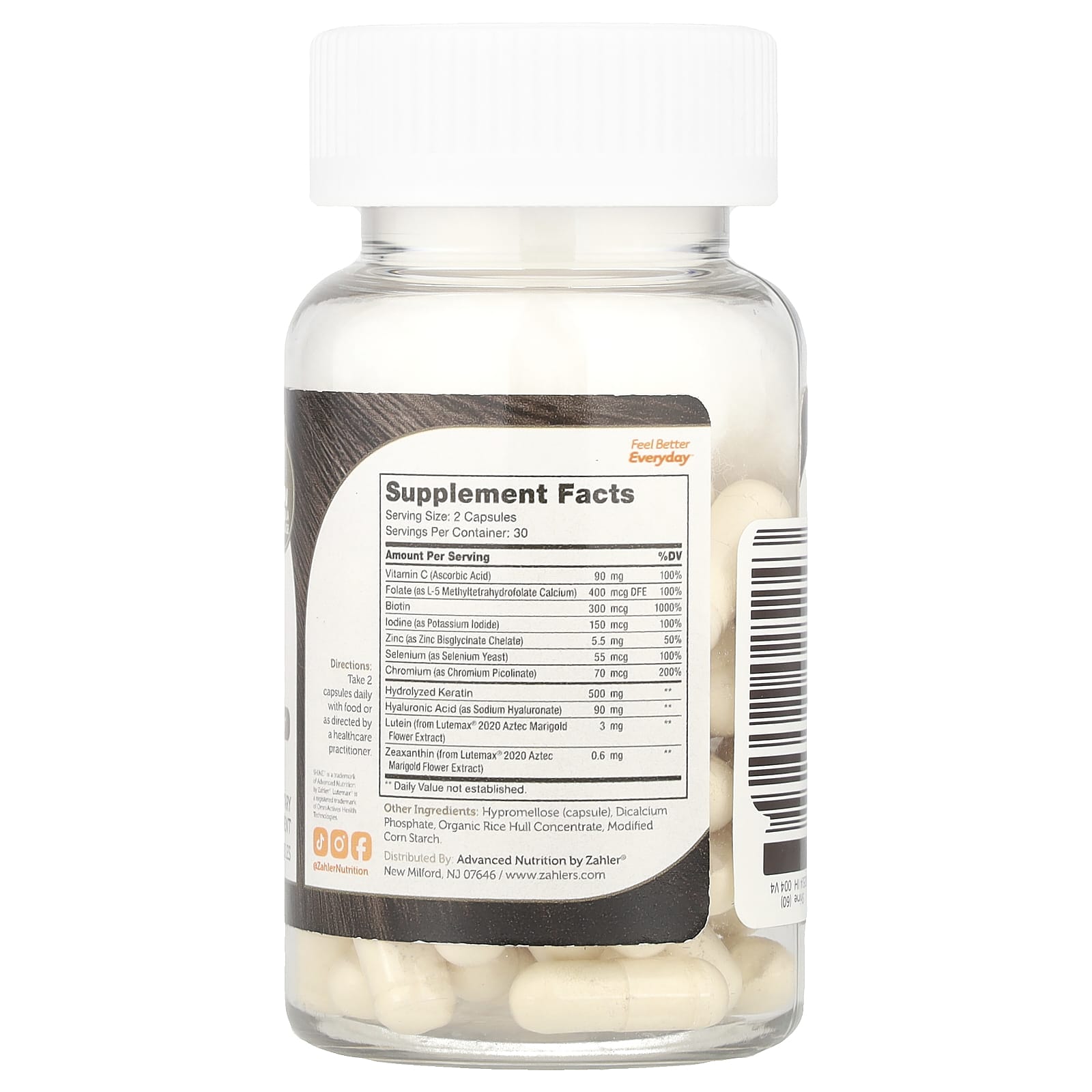 Zahler, Shine™, 60 Capsules - Image 2