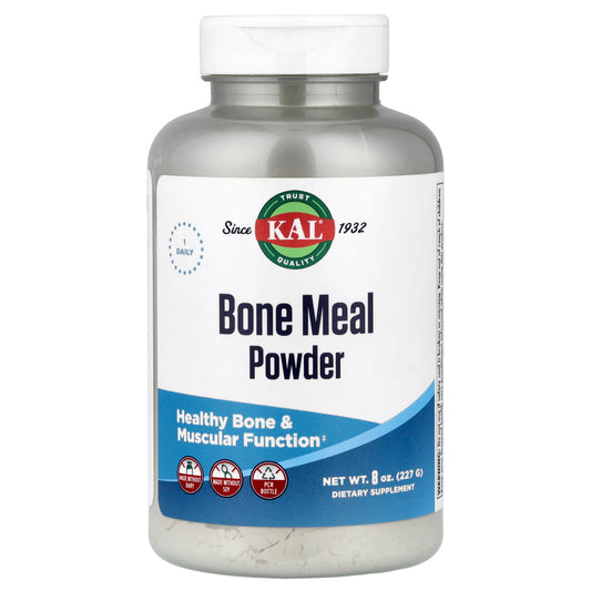 KAL, Bone Meal Powder, 8 oz (227 g) - Image 1