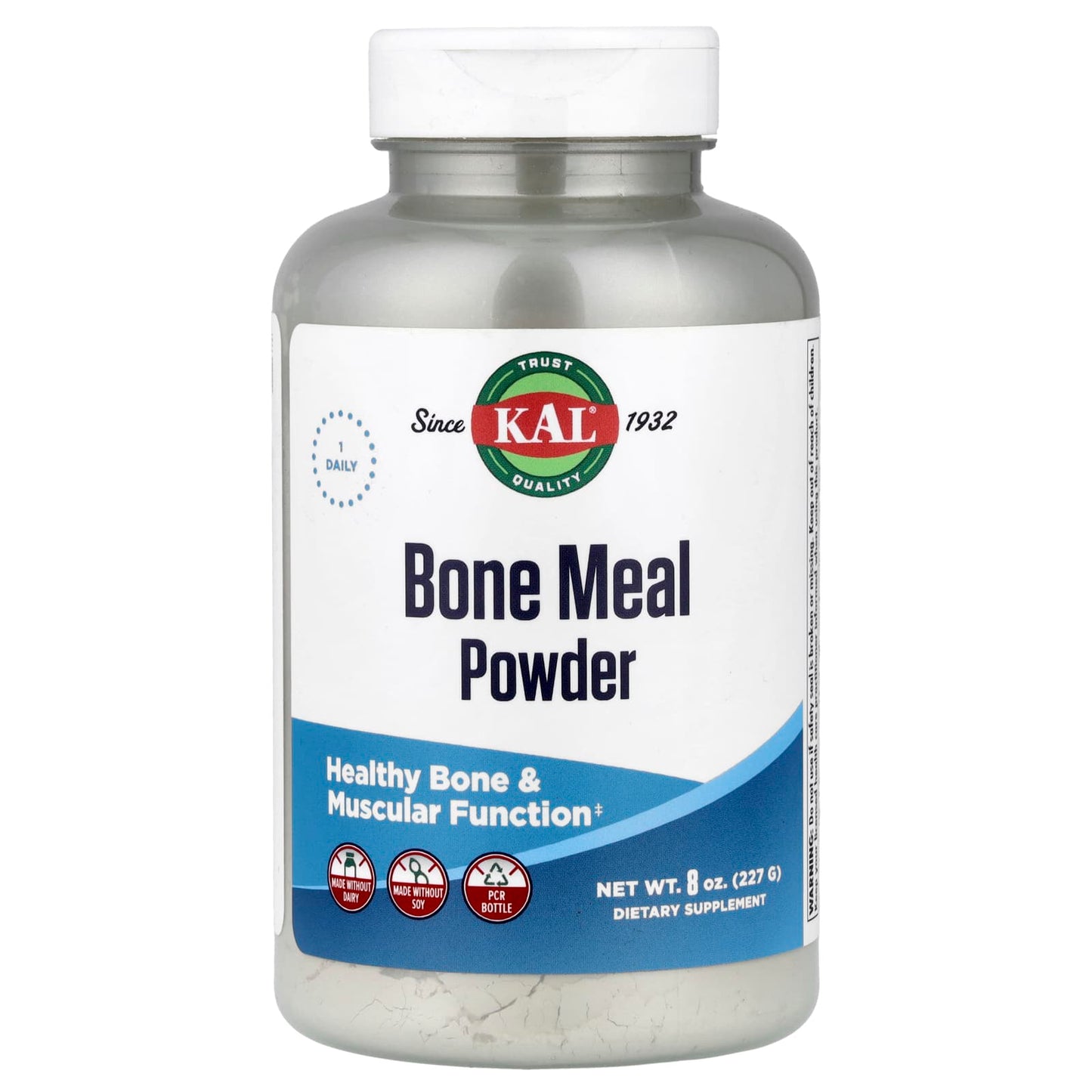 KAL, Bone Meal Powder, 8 oz (227 g) - Image 1