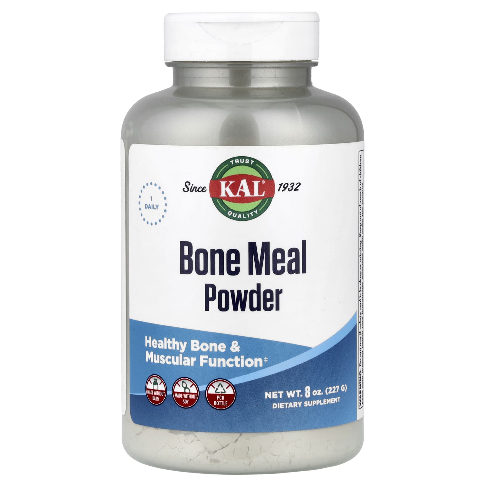KAL, Bone Meal Powder, 8 oz (227 g) - Image 1
