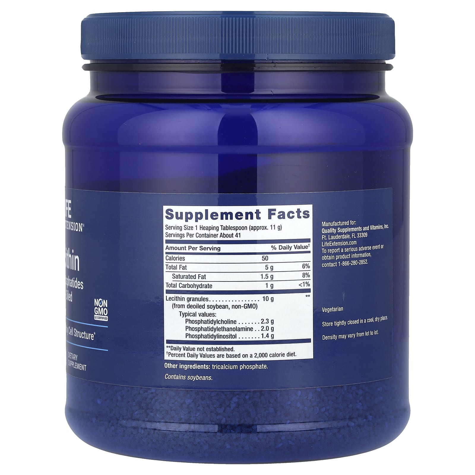Life Extension, Lecithin, 1 lb (454 g) - Image 2