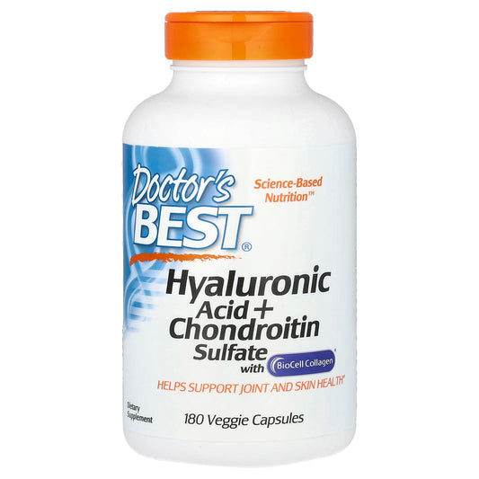Hyaluronic Acid + Chondroitin Sulfate with BioCell Collagen by Doctor's Best - Image 1