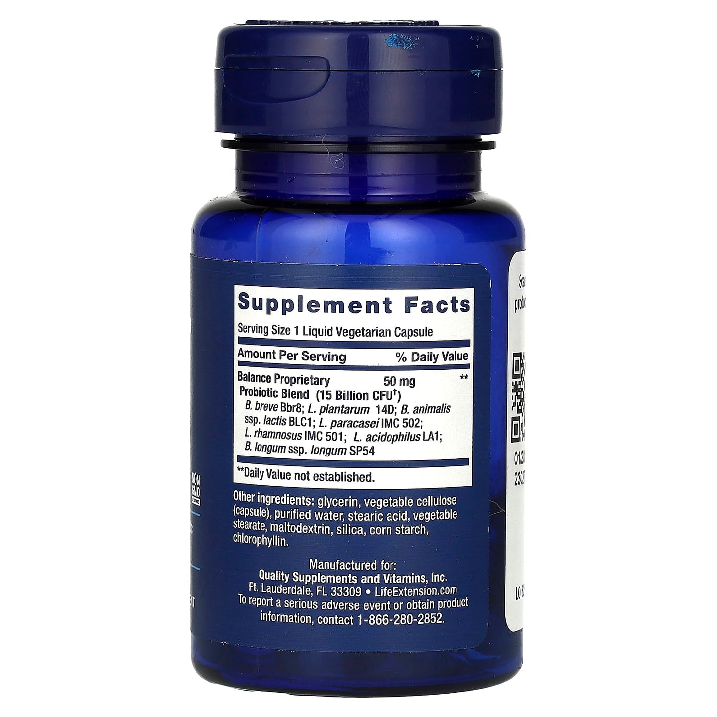 Life Extension, FLORASSIST, Balance, 30 Liquid Vegetarian Capsules - Image 2