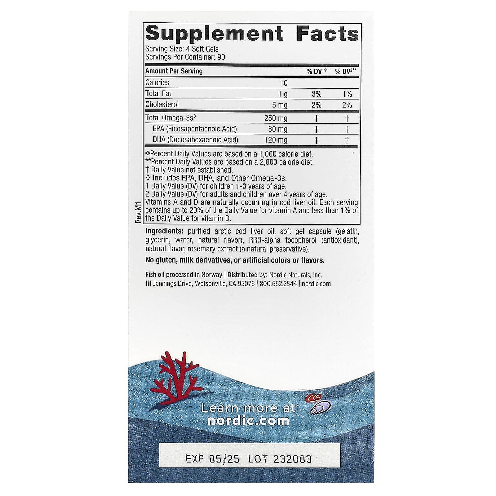 Nordic Naturals, Children's DHA, Ages 3-6, Strawberry, 360 Mini Chewable Soft Gels - Image 2