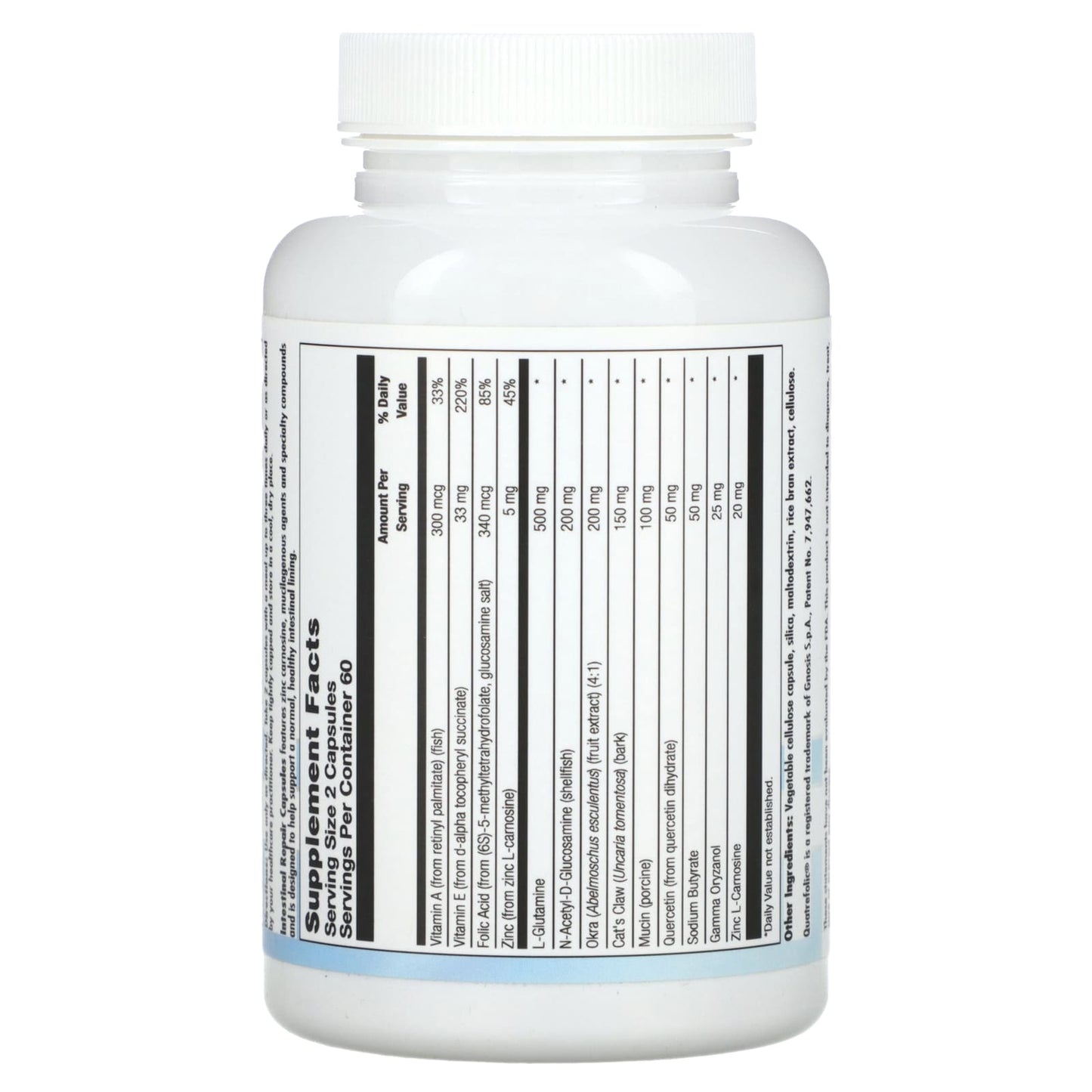 Nutra BioGenesis, Intestinal Repair Capsules, 120 Capsules - Image 2