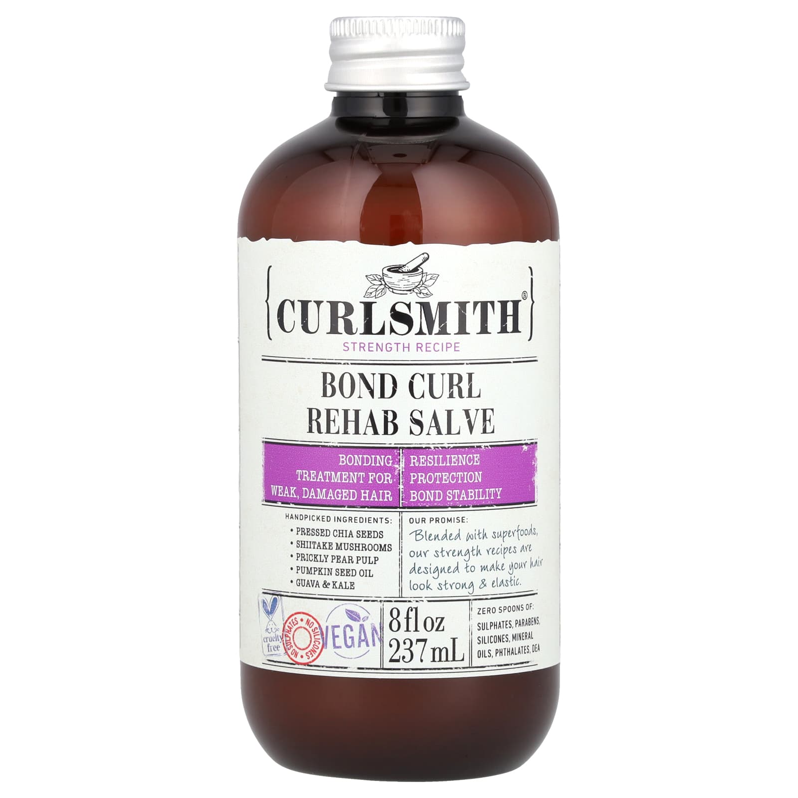 Curl Rehab Salve for Stronger, More Resilient Hair by Curlsmith - Image 1