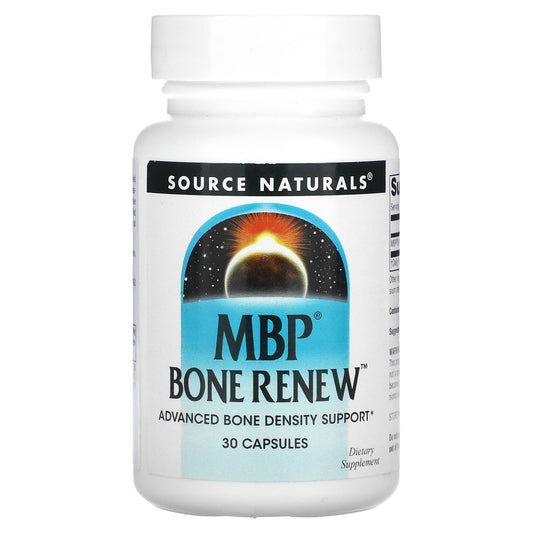 Source Naturals, MBP, Bone Renew, 40 mg, 30 Capsules - Image 1
