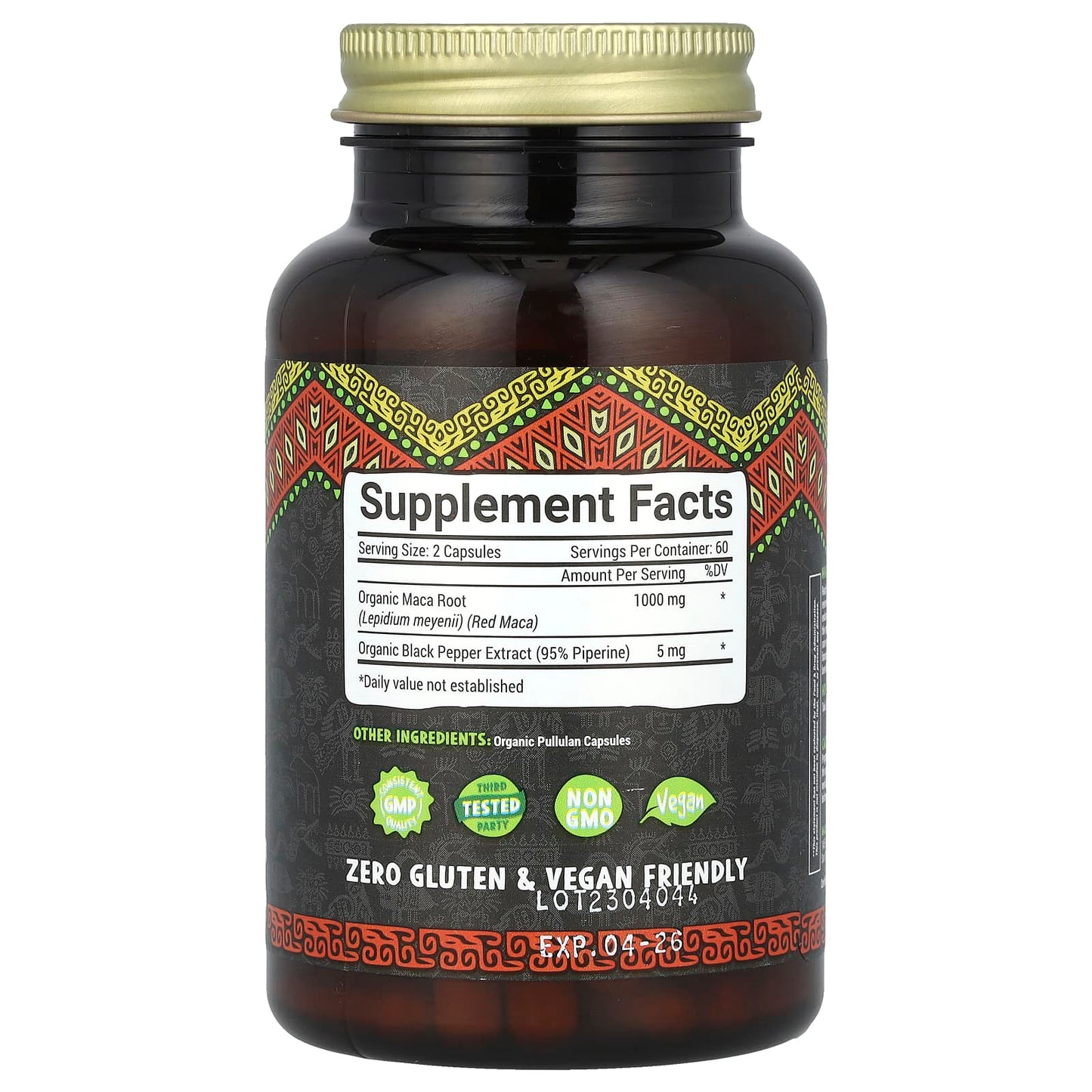 Maju Superfoods, Maju's Red Maca, 120 Capsules - Image 2