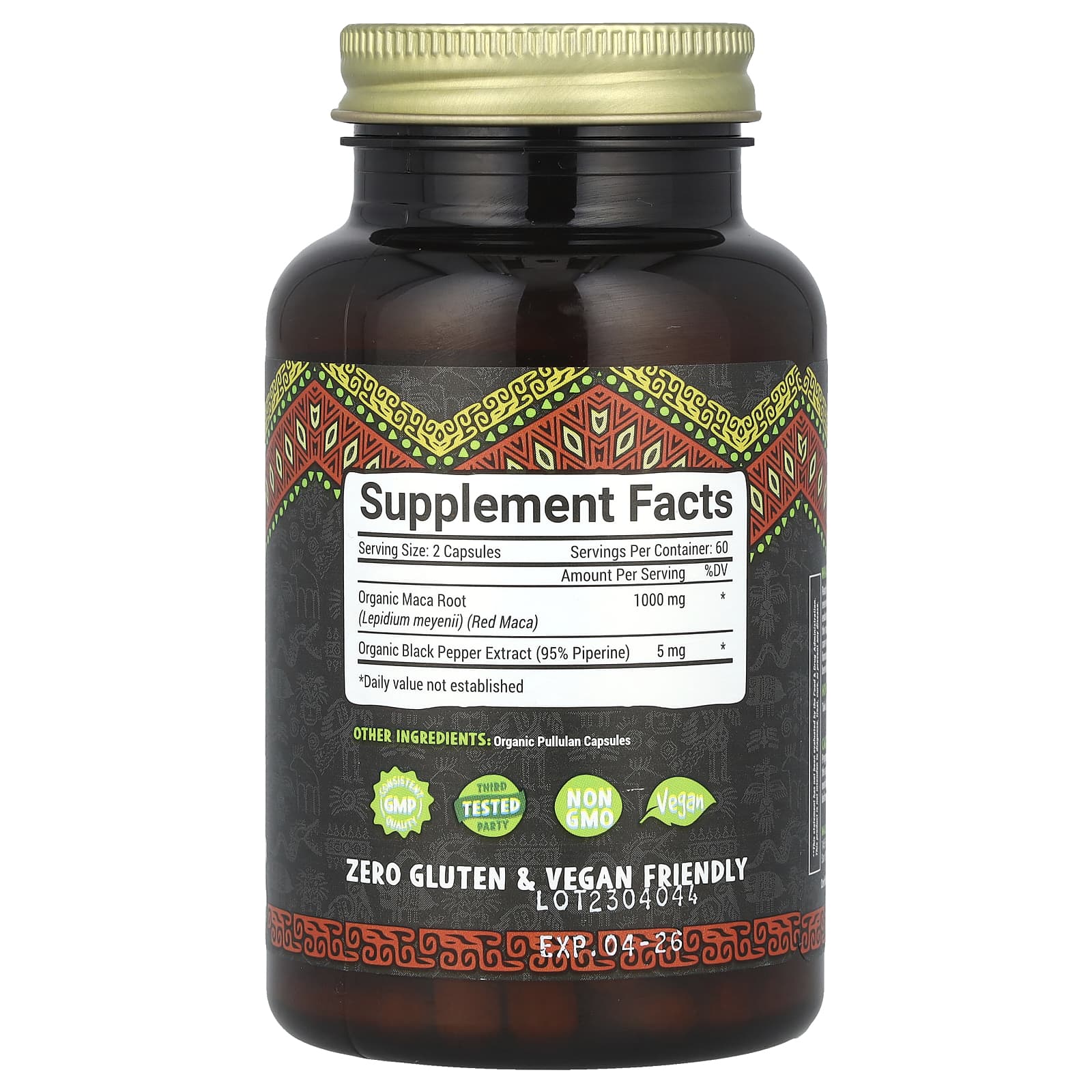 Maju Superfoods, Maju's Red Maca, 120 Capsules - Image 2