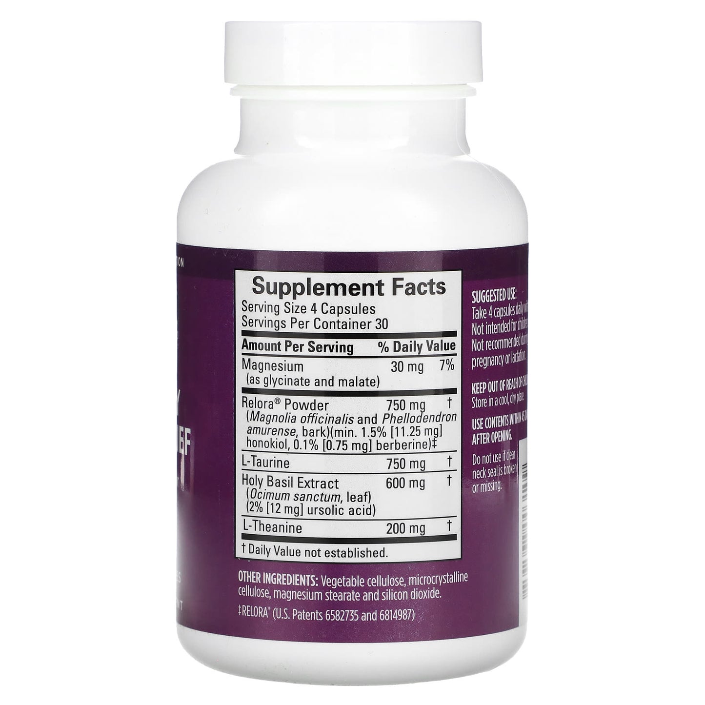 BrainMD Everyday Stress Relief - 120 Vegan Capsules - Image 2
