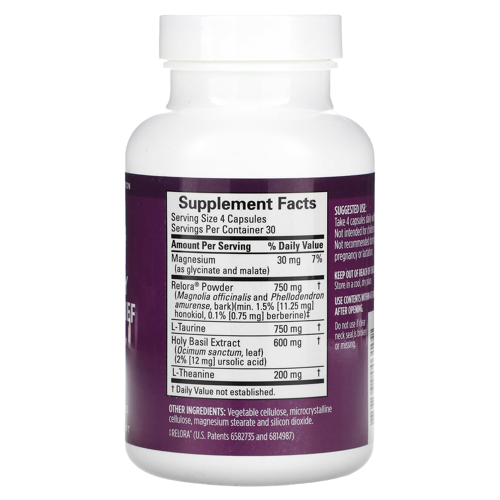 BrainMD Everyday Stress Relief - 120 Vegan Capsules - Image 2