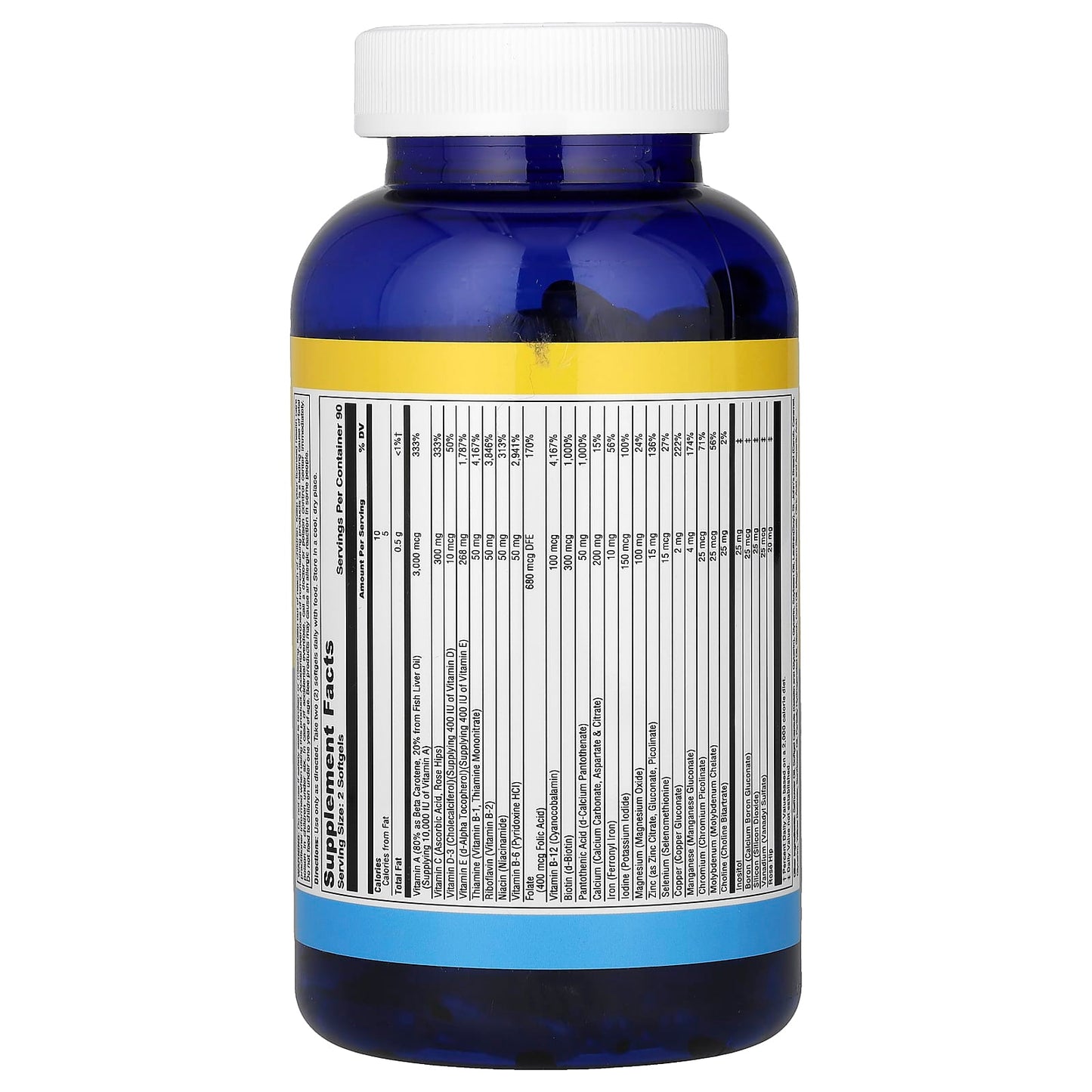 Nature's Life, Daily Multivitamin Softgels, 180 Softgels - Image 2
