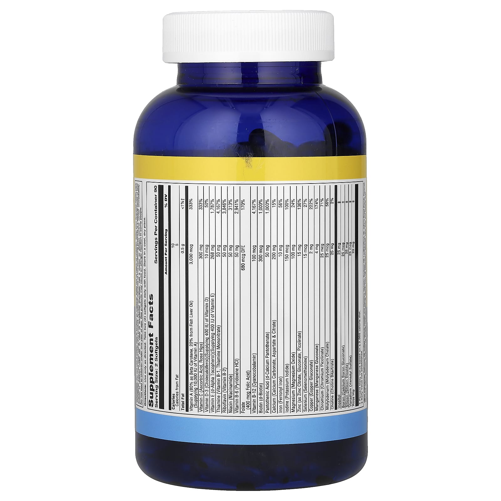 Nature's Life, Daily Multivitamin Softgels, 180 Softgels - Image 2