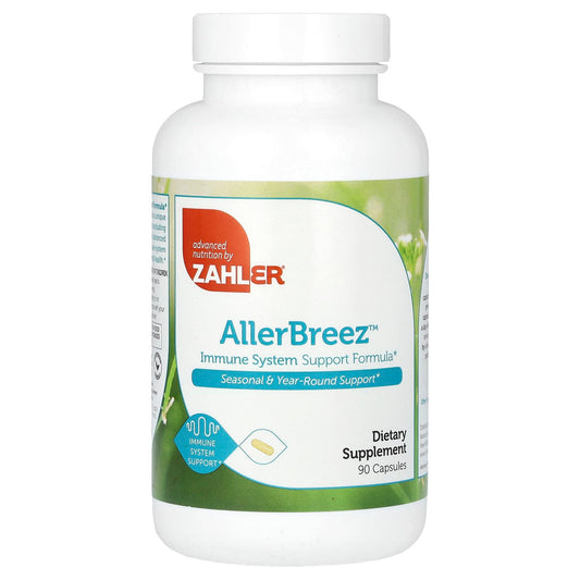 Zahler, AllerBreez,  Immune System Support Formula, 90 Capsules - Image 1