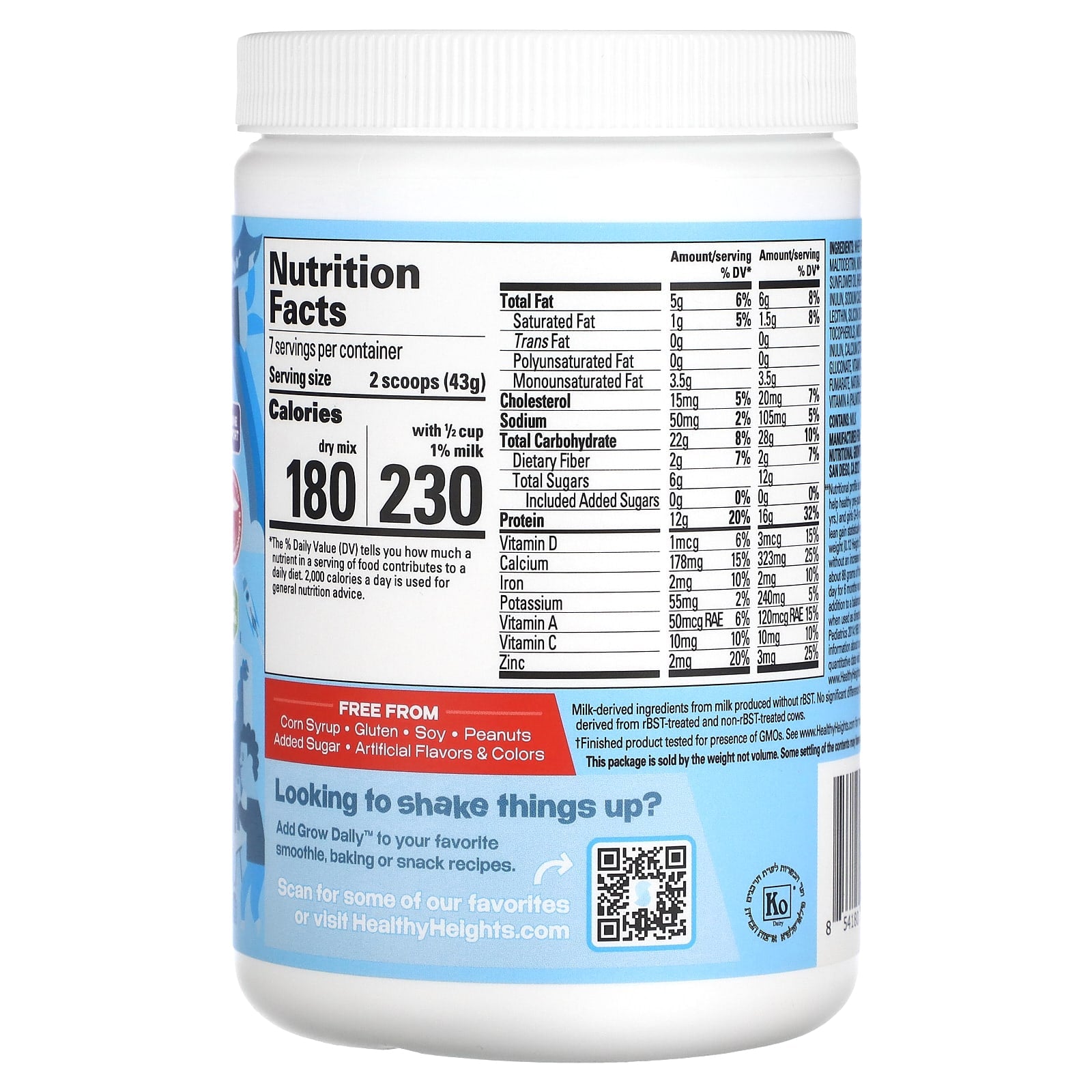 Promote Healthy Growth in Kids with Whey Protein Mix, 3+ Years - Image 2