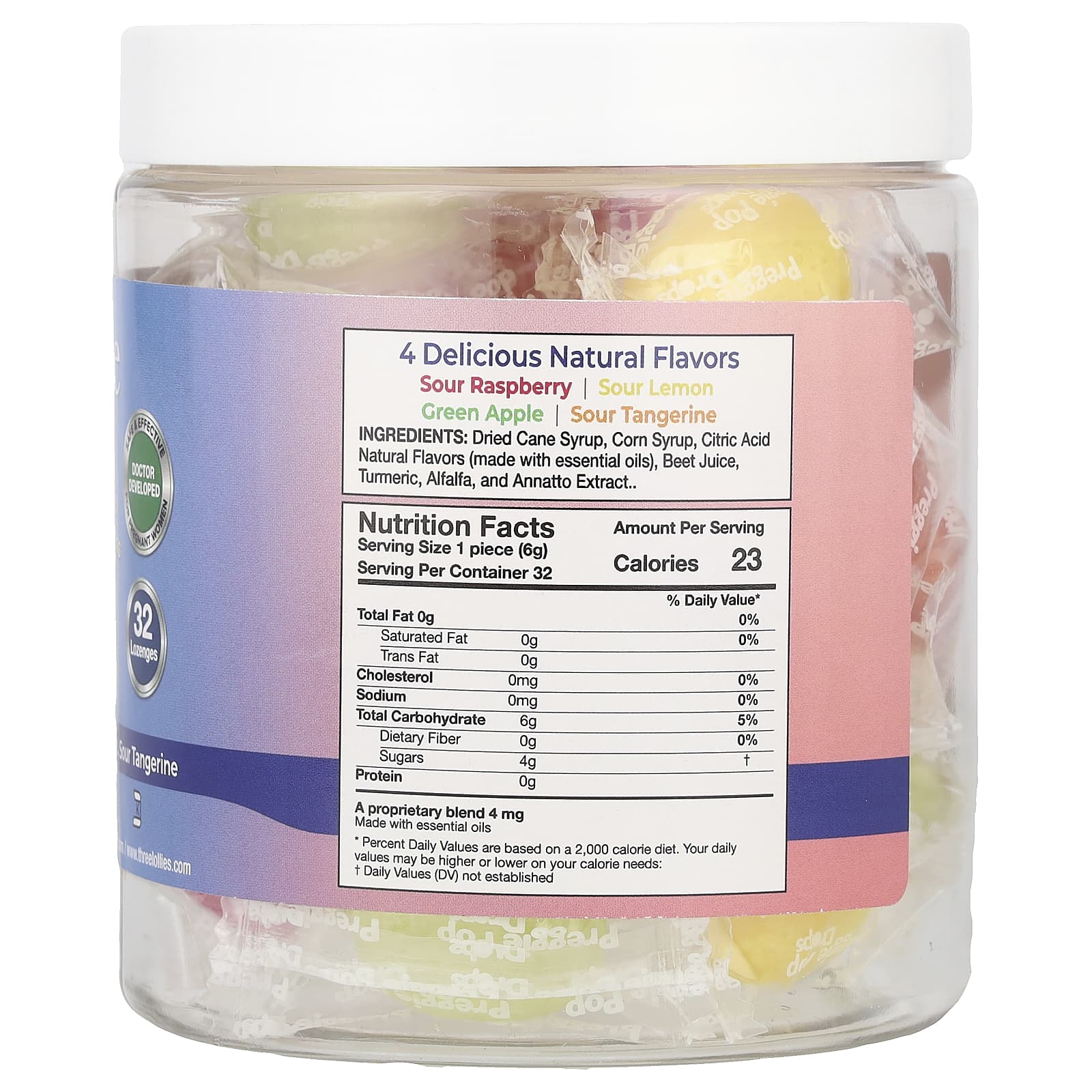 Preggie, Drops, Assorted, 32 Lozenges - Image 2