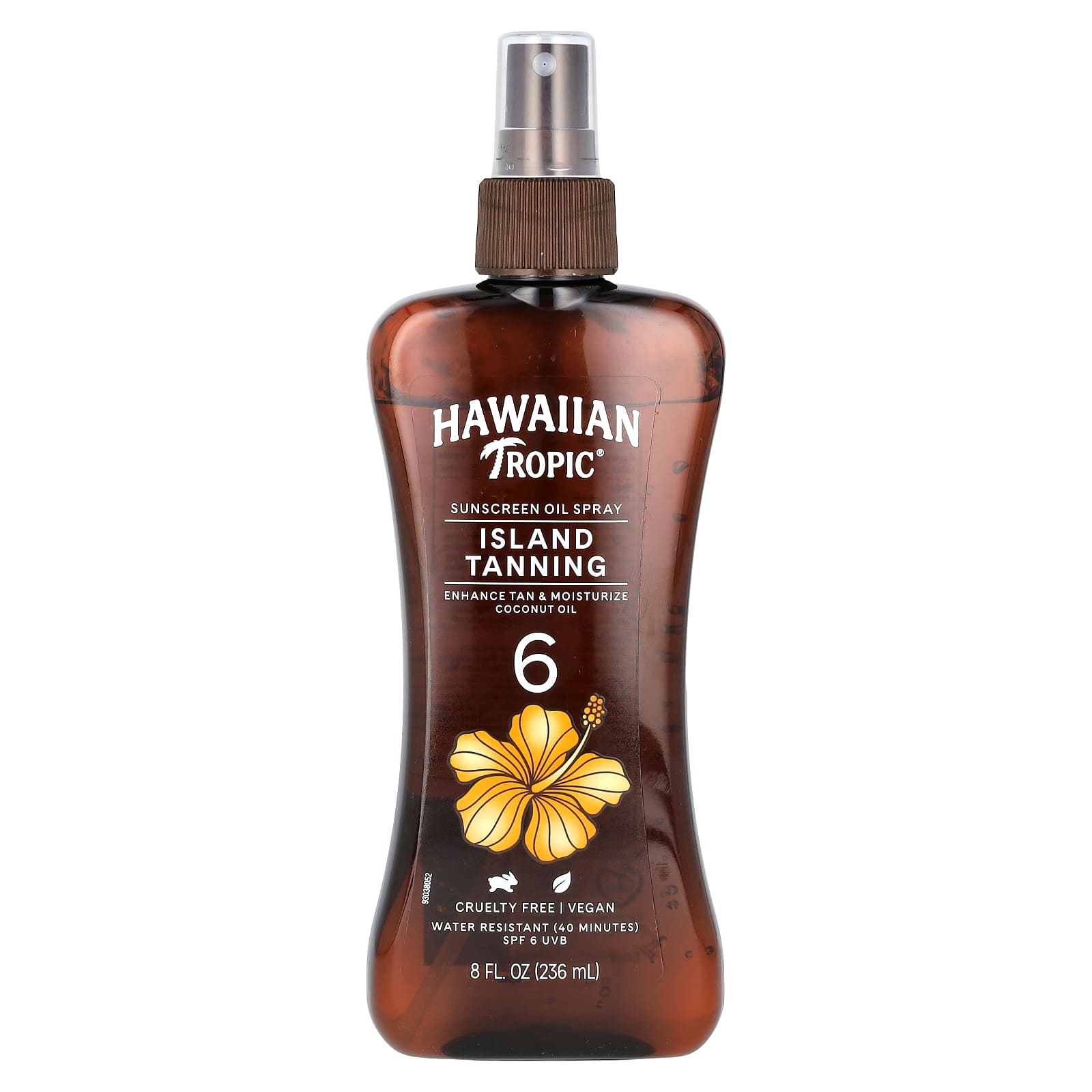 Hawaiian Tropic Island Tanning Dry Spray Oil SPF 6 8 fl oz - Image 1