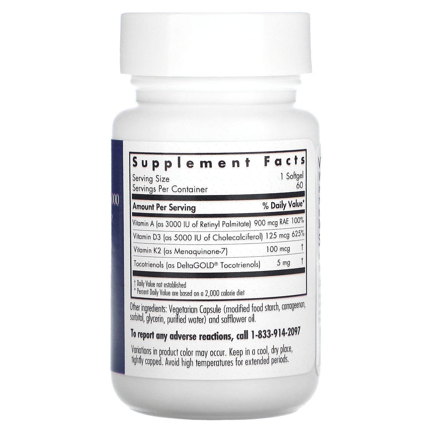 Vitamin D3 Complete 5000 - High Potency with A & K2 for Optimal Health - Image 2