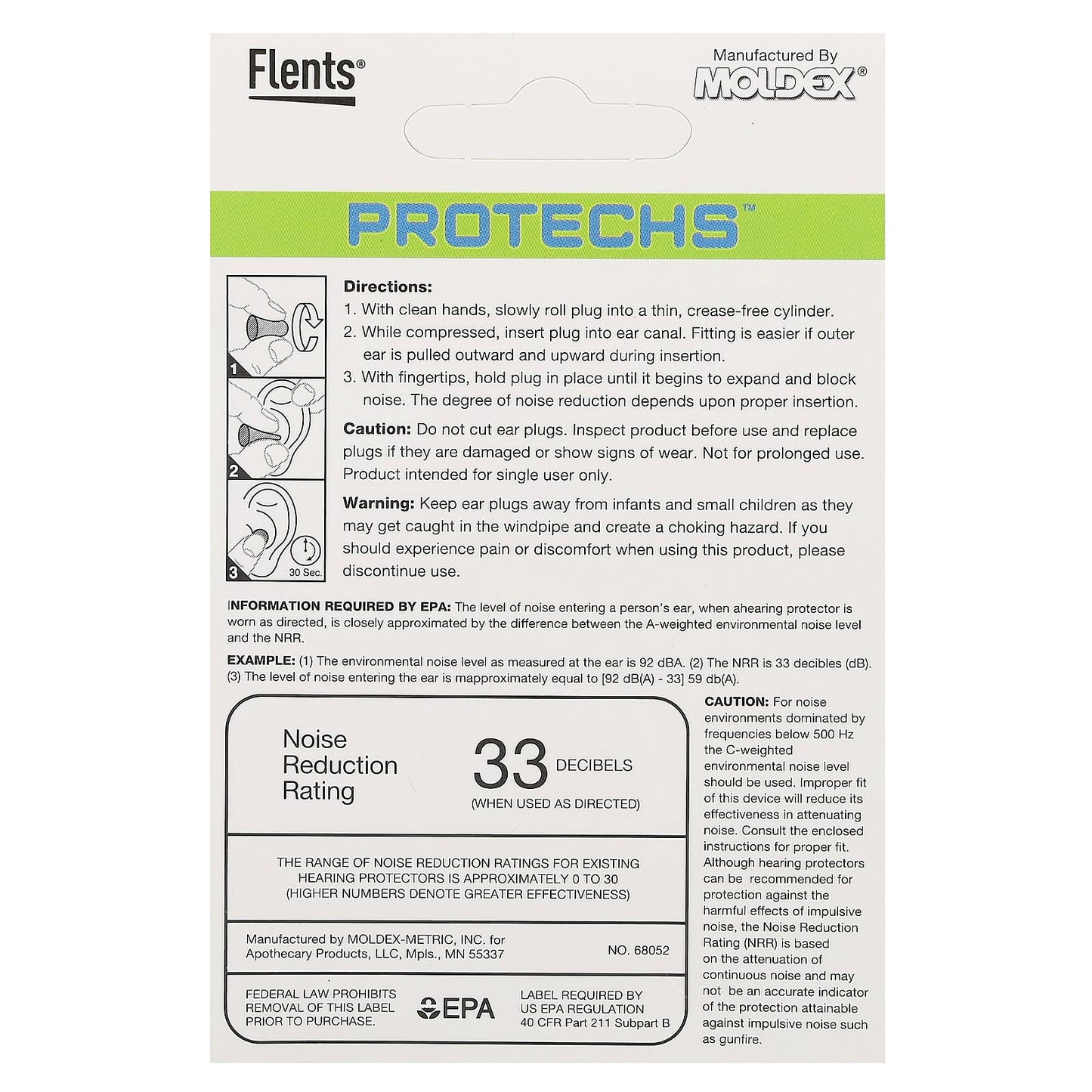 Flents Ear Plugs for Sports - Noise Reduction, 8 Pair with Case - Image 2