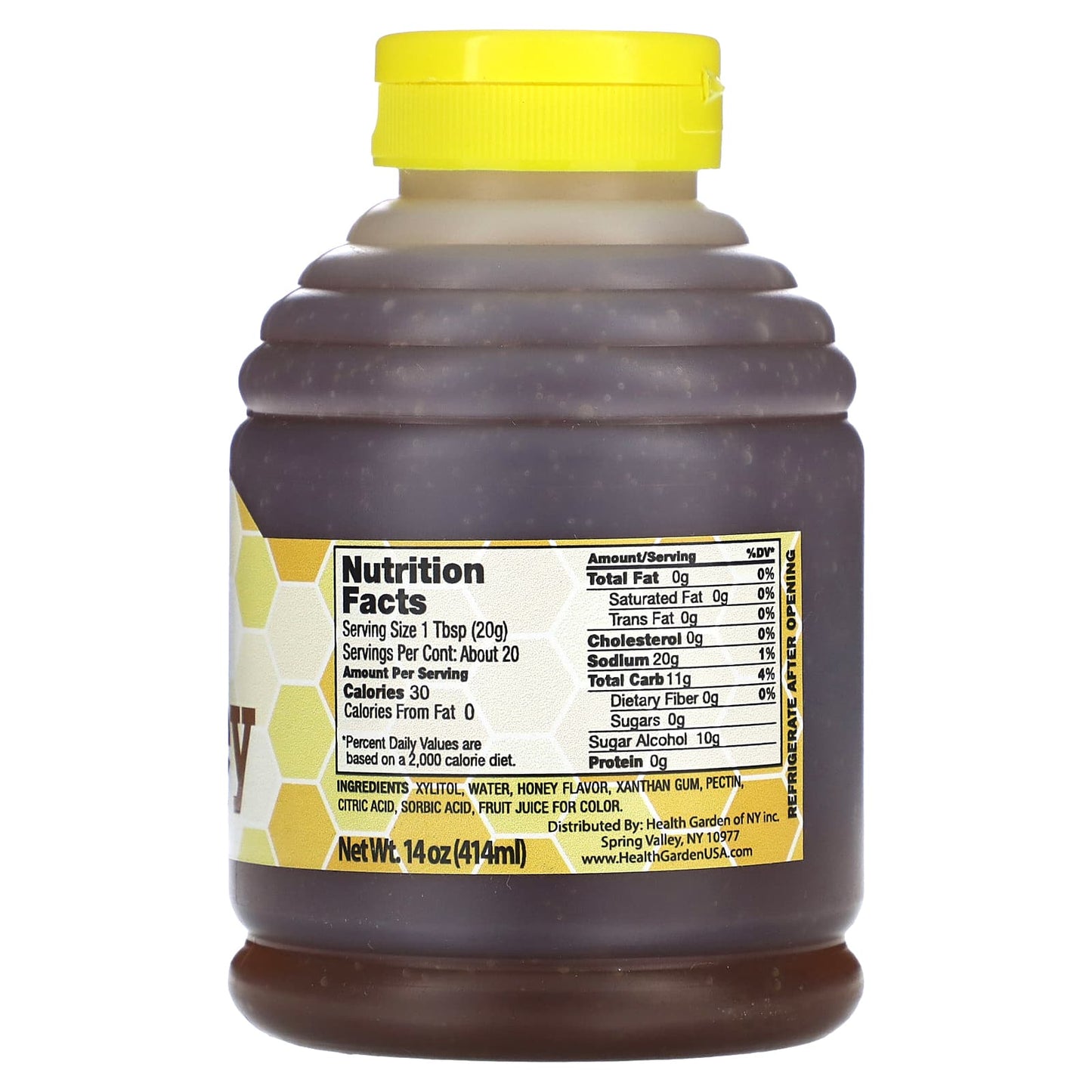 Natural Xylitol Honey Sweetener, 100% Sugar-Free, 14 oz - Image 2