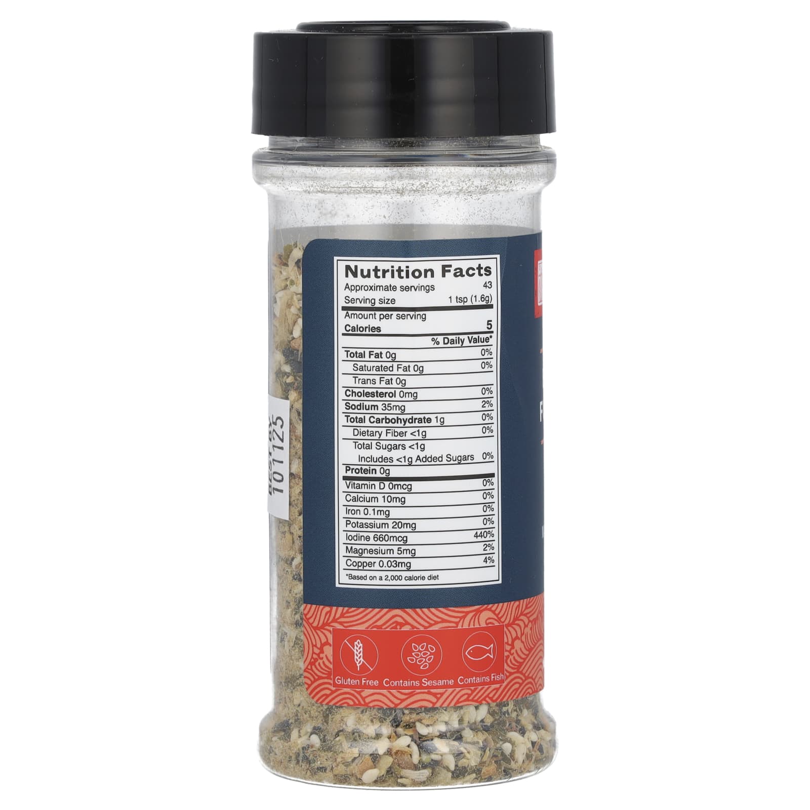 Ocean's Balance, Bonito Furikake, 2.5 (71 g) - Image 2