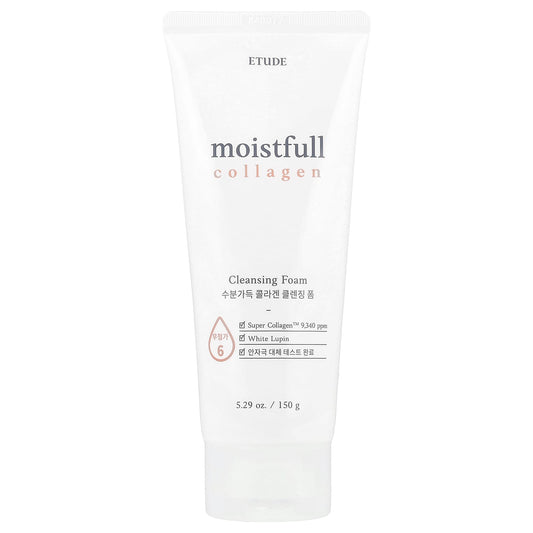 Moisturizing Collagen Cleansing Foam by Etude for Soft, Hydrated Skin - Image 1