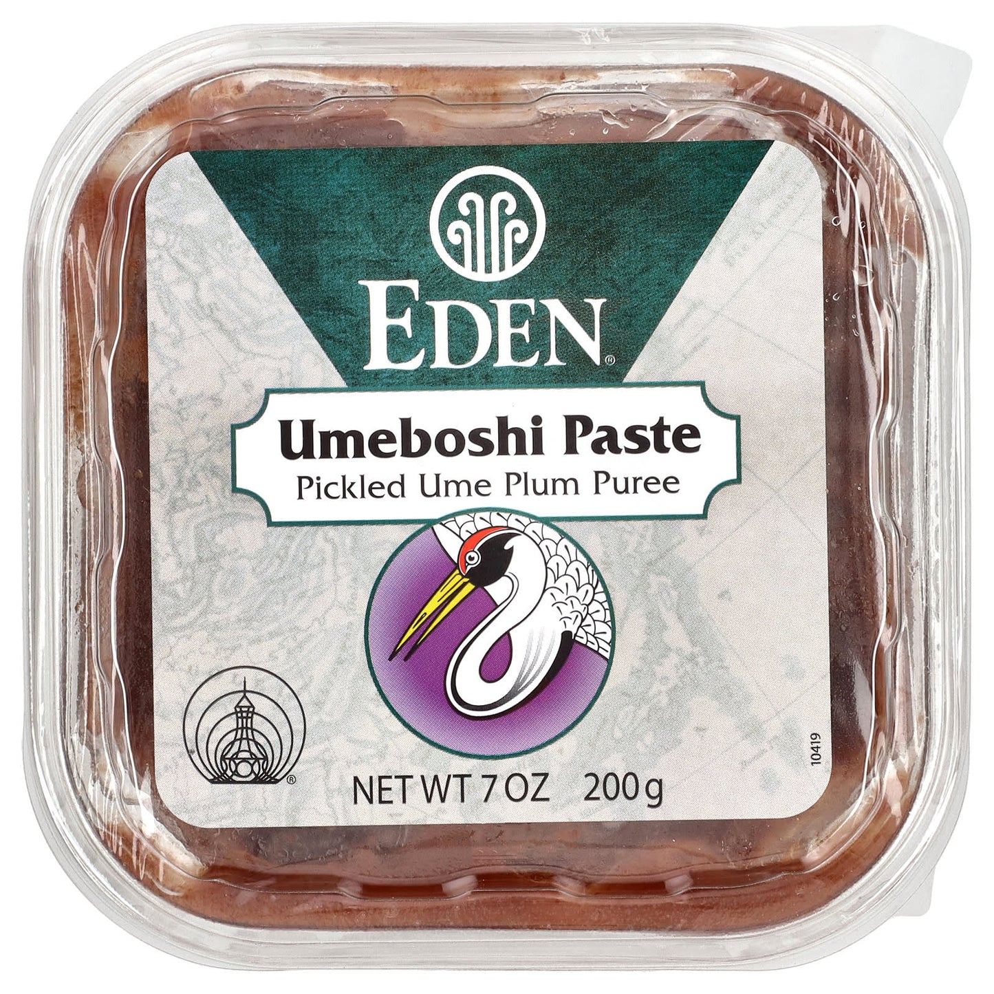 Authentic Japanese Umeboshi Plum Paste |
   Eden Foods, 200g, Perfect Pickling Condiment - Image 1