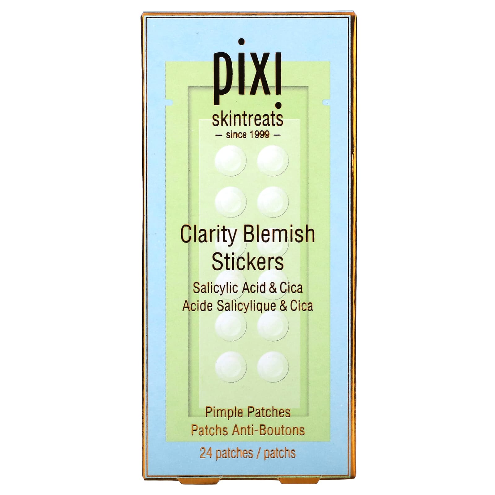 Pixi Beauty, Skintreats, Clarity Blemish Stickers, 24 Patches - Image 1