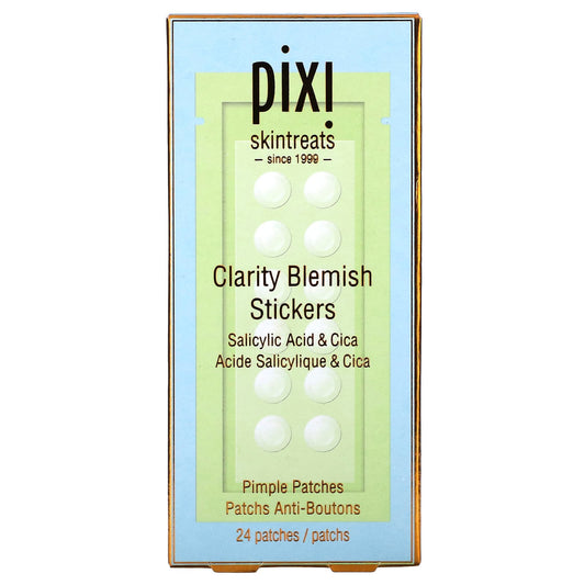 Pixi Beauty, Skintreats, Clarity Blemish Stickers, 24 Patches - Image 1