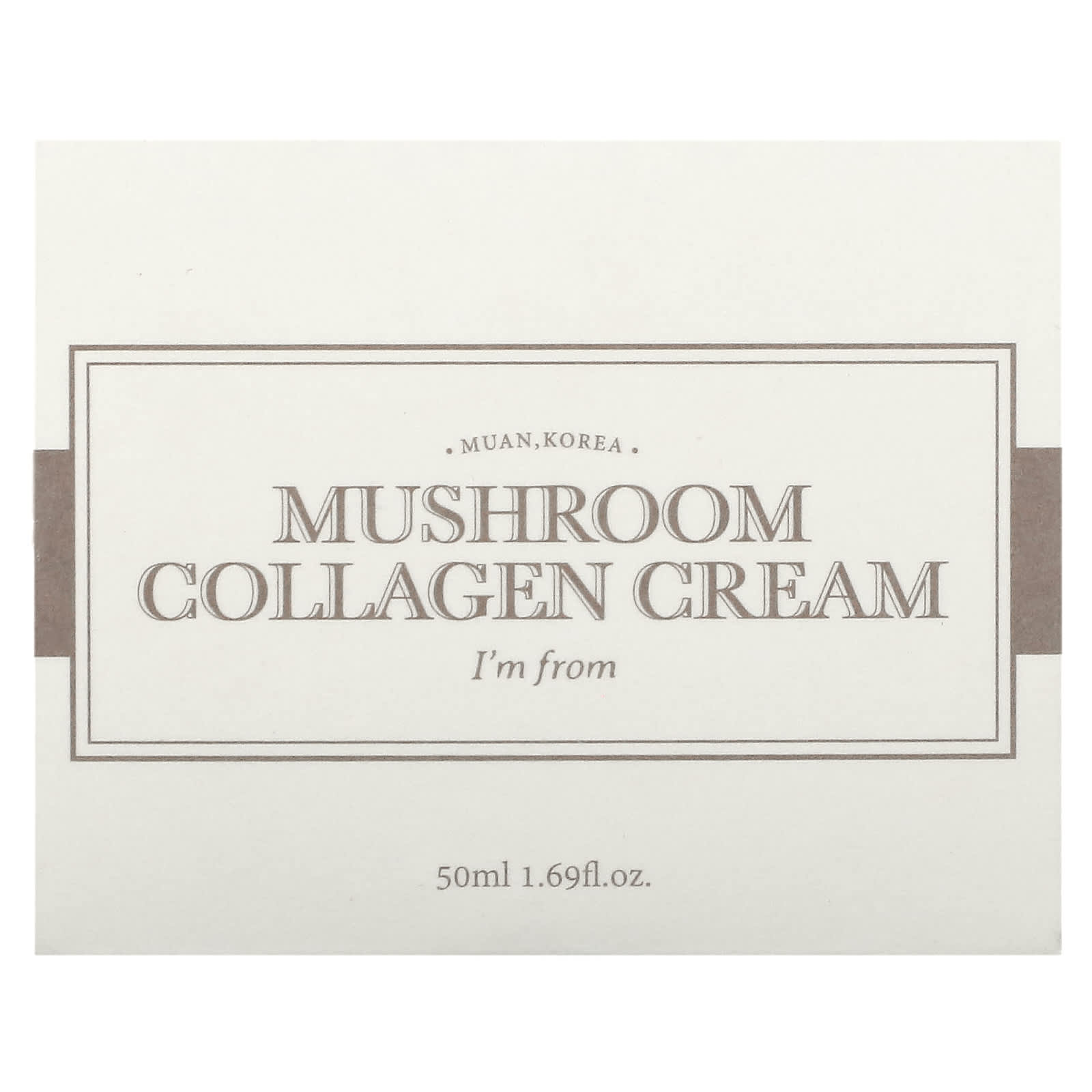 Mushroom Collagen Cream for Youthful Skin, 1.69 fl oz by I'm From - Image 2