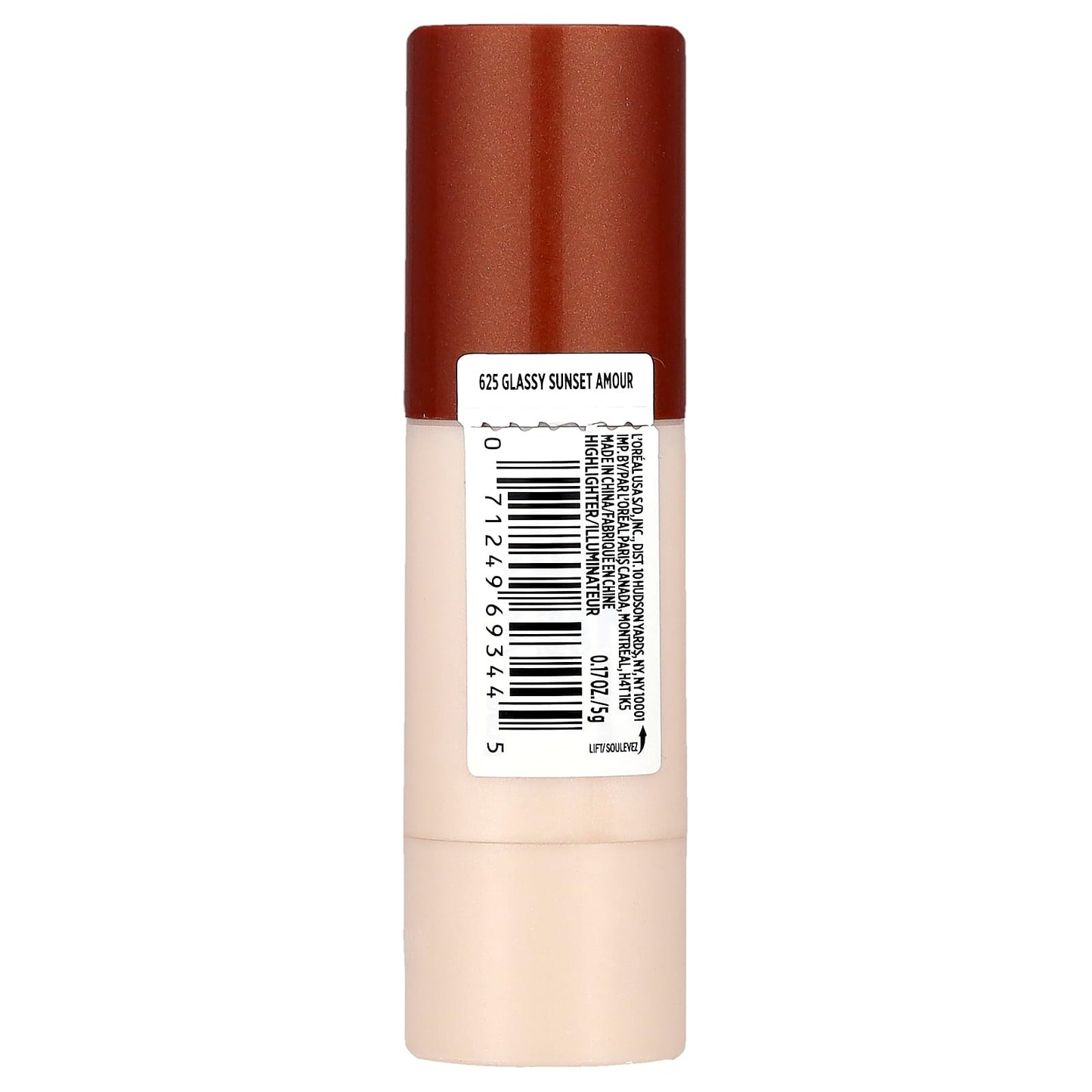 L'Oréal, Lumi, Le Glass Highlighter Stick, 625 Glassy Sunset Amour, 0.17 oz (5 g) - Image 2