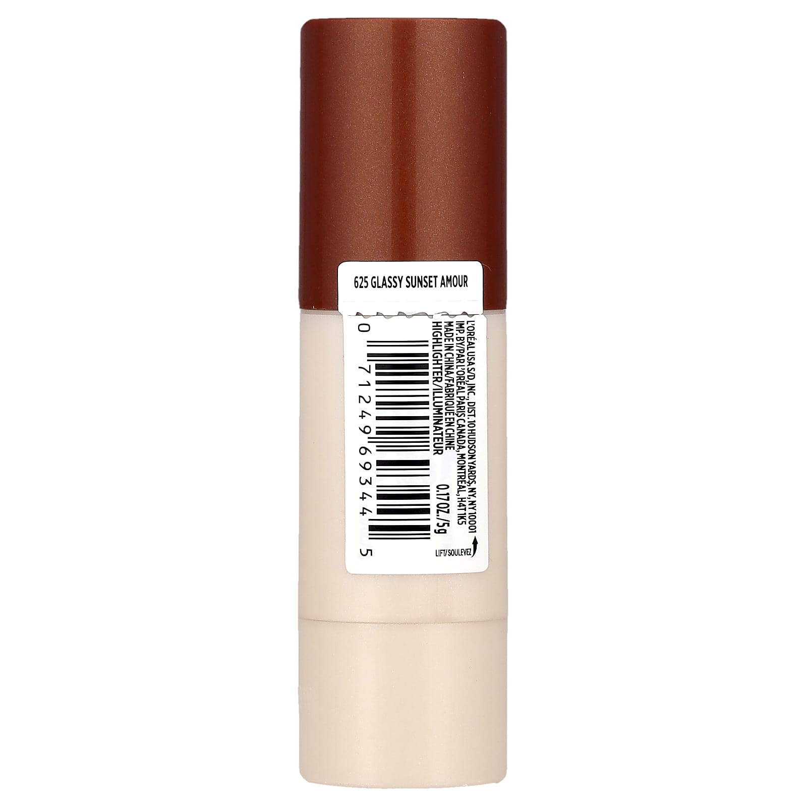 L'Oréal, Lumi, Le Glass Highlighter Stick, 625 Glassy Sunset Amour, 0.17 oz (5 g) - Image 2