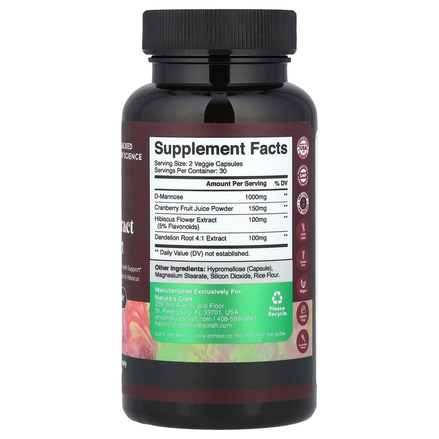 Nature's Craft, Urinary Tract Support, 60 Capsules - Image 2