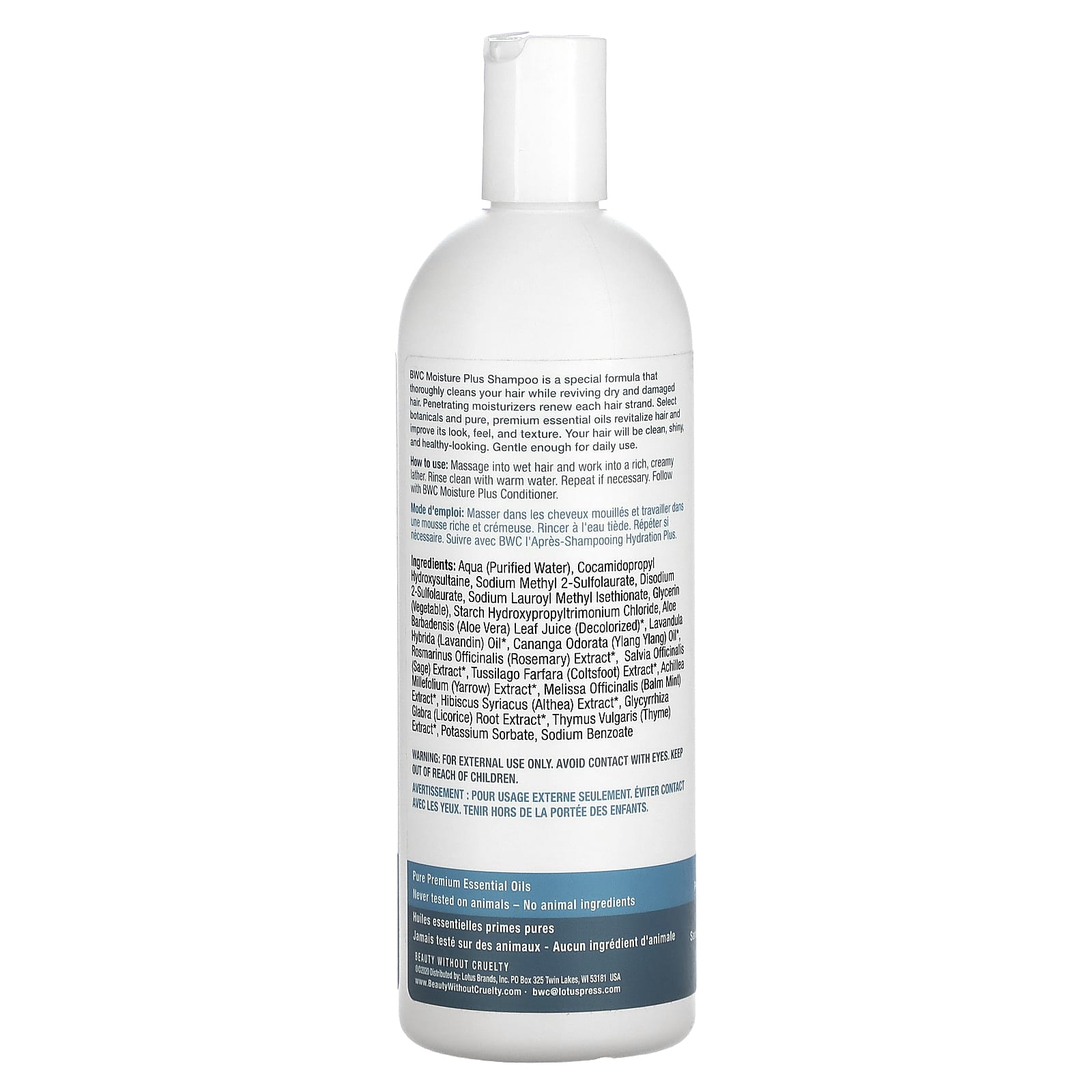 Cruelty-Free Moisture Plus Shampoo for Dry & Treated Hair - 16 fl oz - Image 2