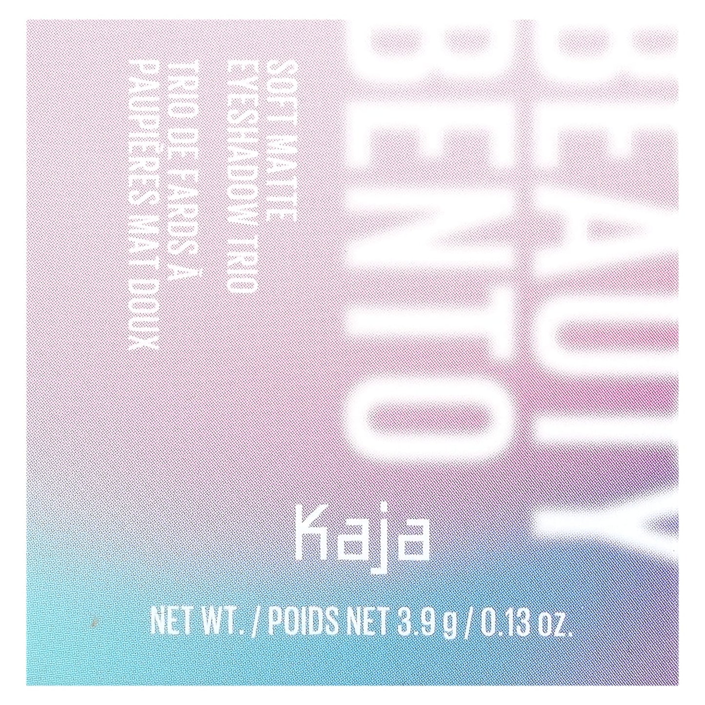 Kaja Soft Matte Eyeshadow Trio, Neutral Shade Collection, 3.9g - Image 2