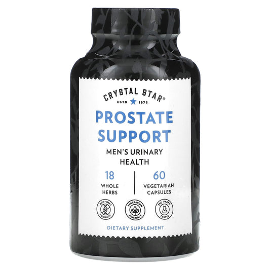 Crystal Star, Prostate Support, 60 Vegetarian Capsules