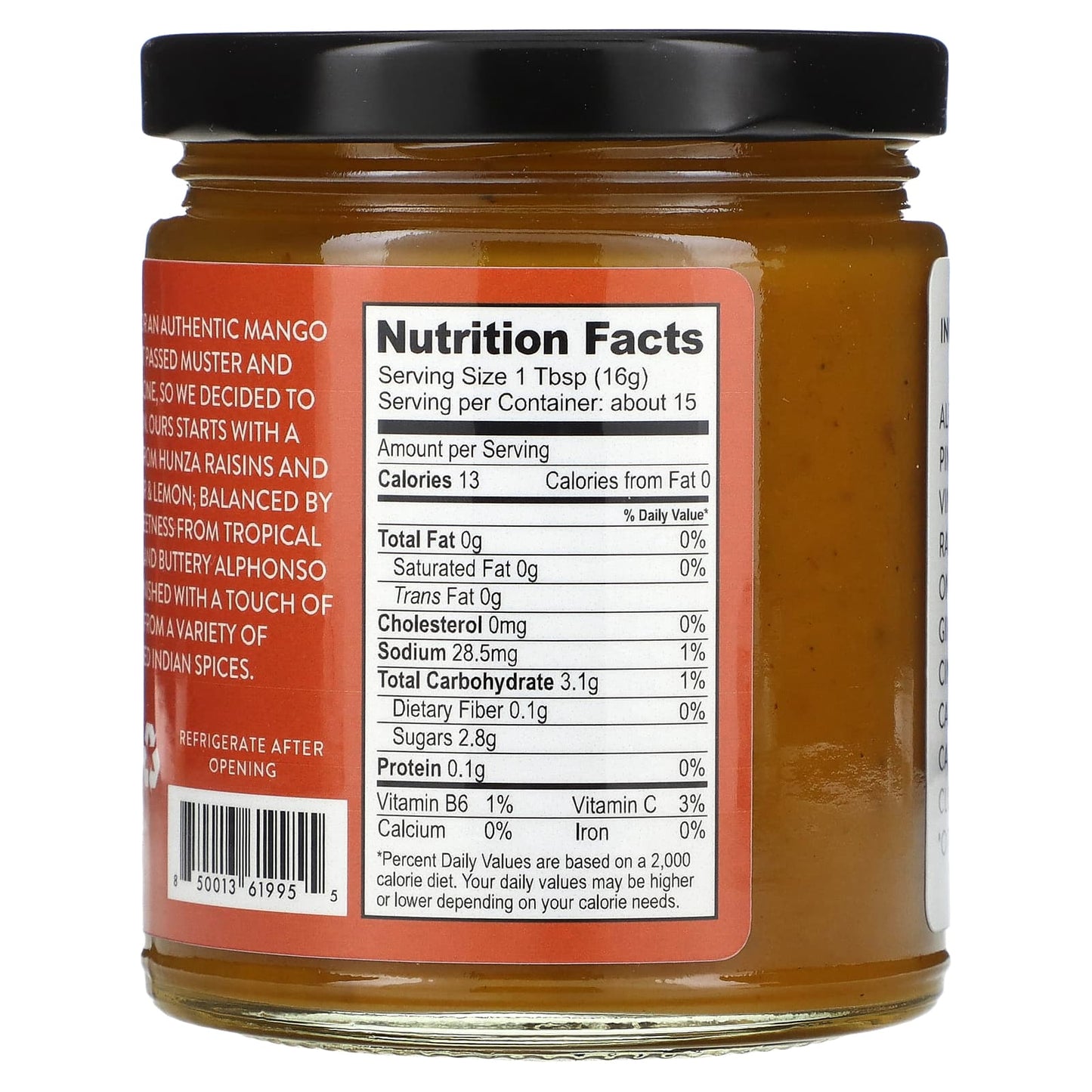 Pure Indian Foods, Mango Raisin Chutney, 8.5 oz (240 g) - Image 2