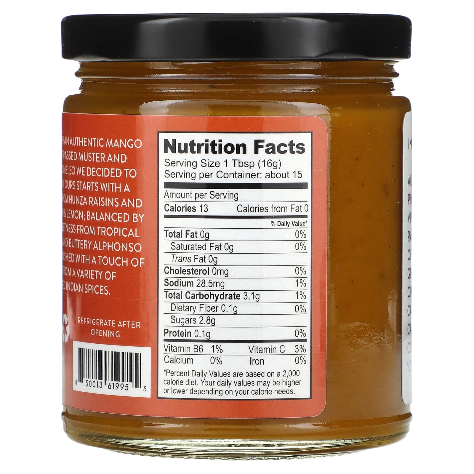 Pure Indian Foods, Mango Raisin Chutney, 8.5 oz (240 g) - Image 2