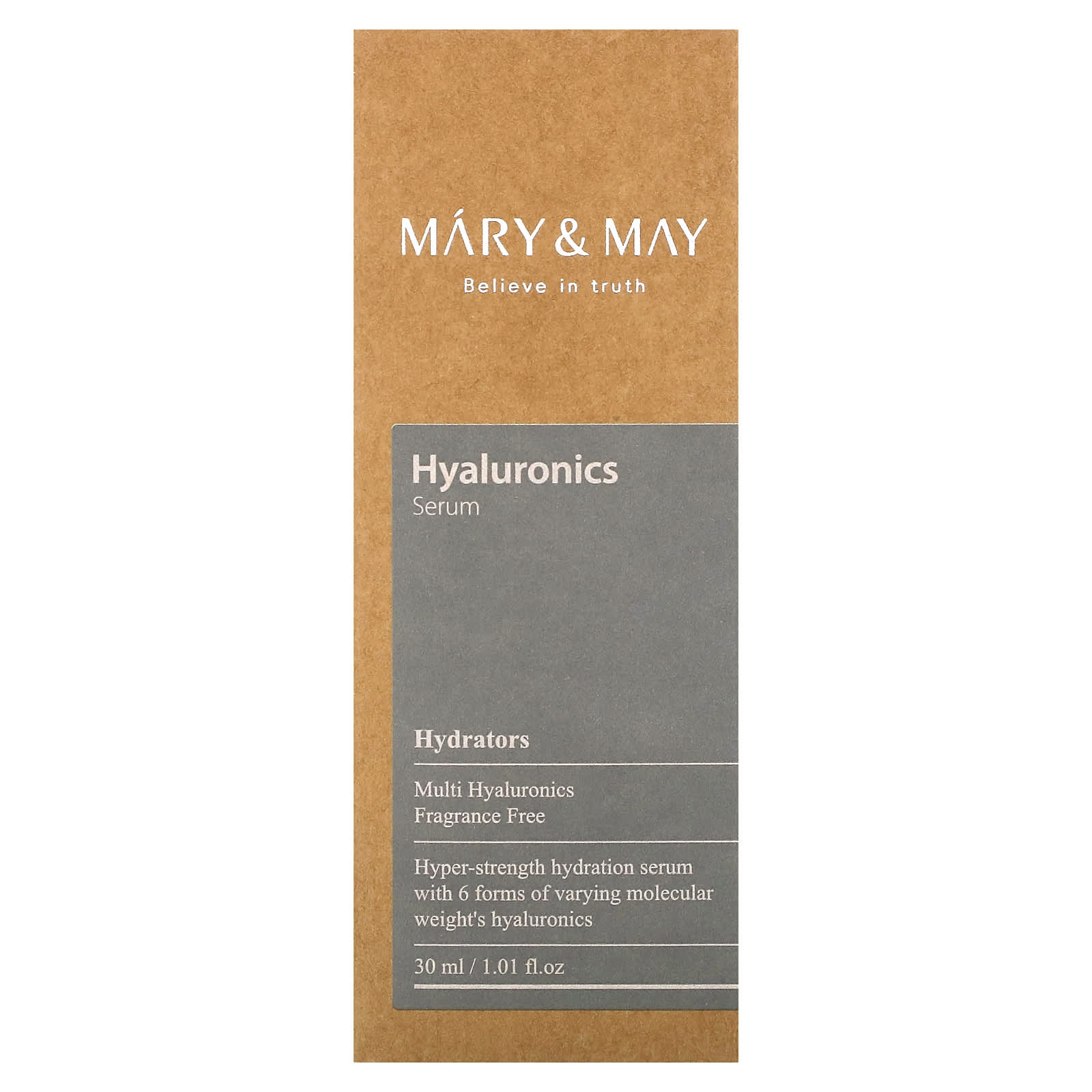 Mary & May, Hyaluronics Serum, 1.01 fl oz (30 ml) - Image 2