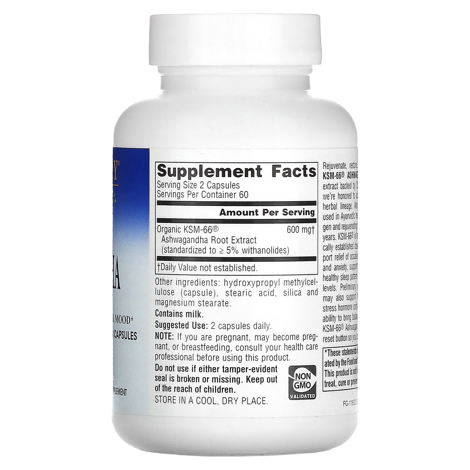 Planetary Herbals, KSM-66® Ashwagandha Root Extract, 120 Vegetarian Capsules (300 mg per Capsule) - Image 2