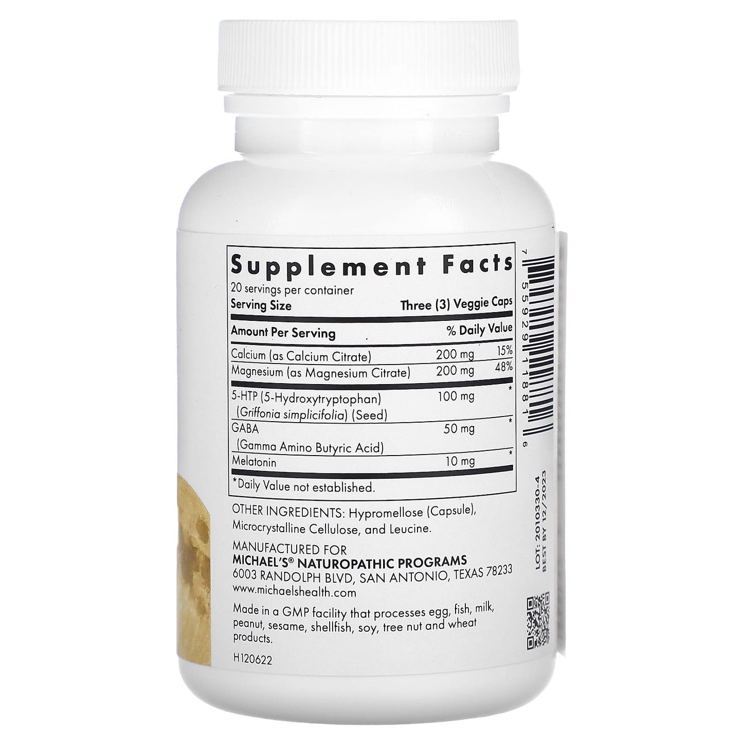 Michael's Health, Sleep Factors, 60 Vegan Capsules - Image 2