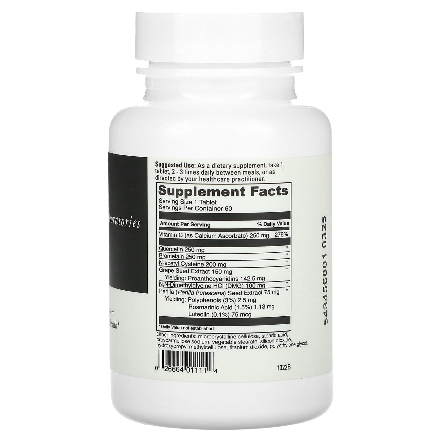 Respiratory Support with DaVinci Laboratories Aller-DMG 60 Tablets - Image 2