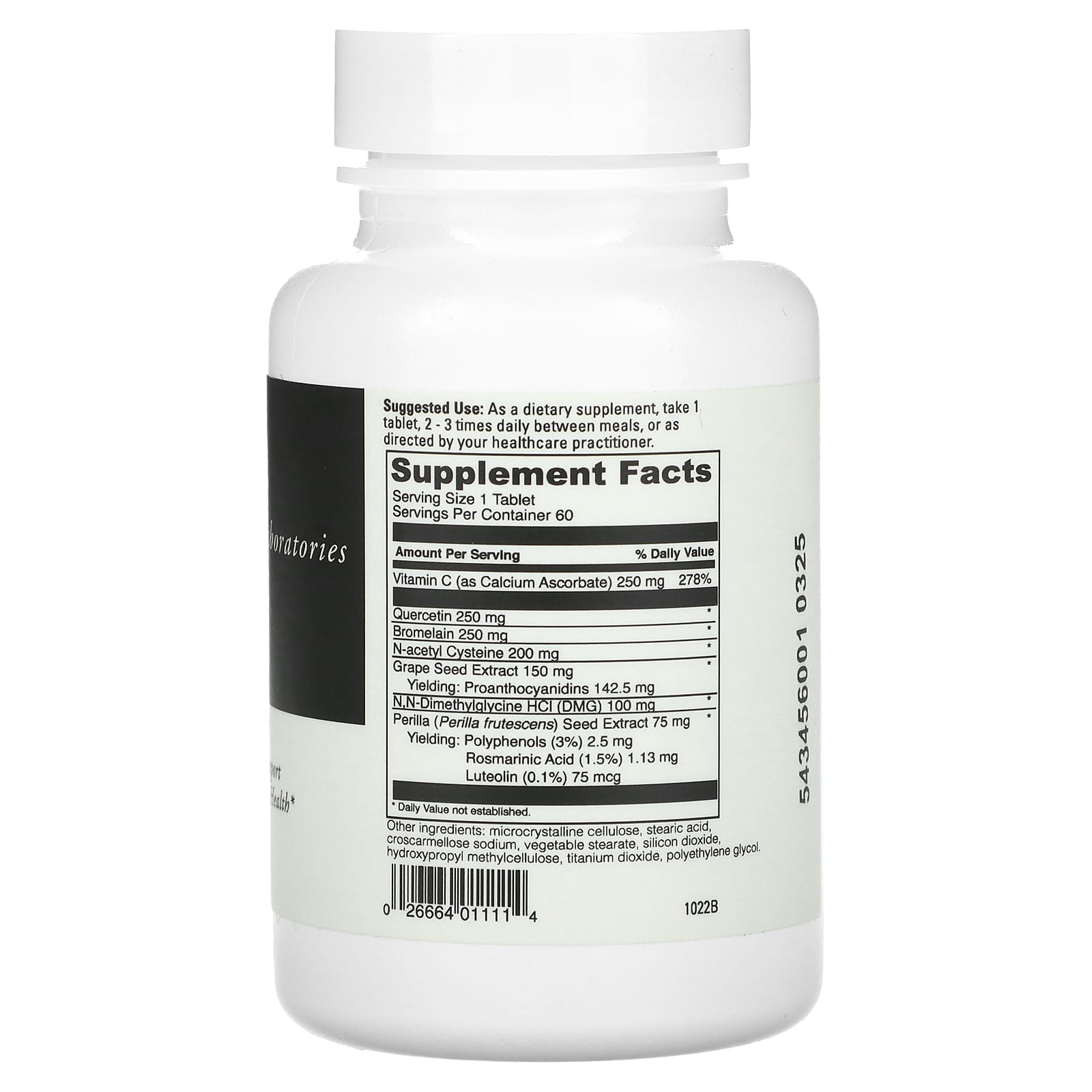 Respiratory Support with DaVinci Laboratories Aller-DMG 60 Tablets - Image 2