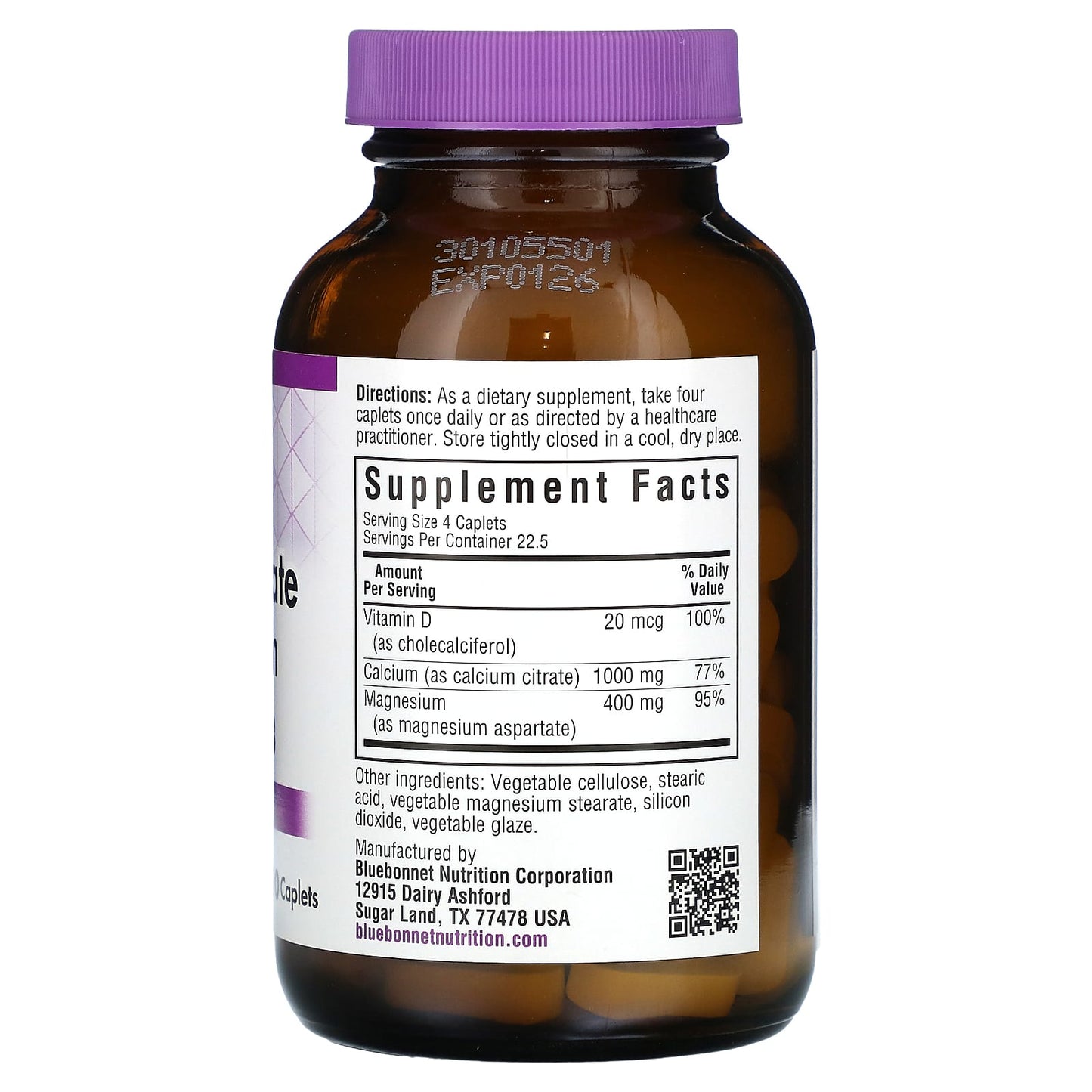 Bluebonnet Nutrition - Calcium Citrate, Magnesium & Vitamin D3 Supplement for Strong Bones - Image 2