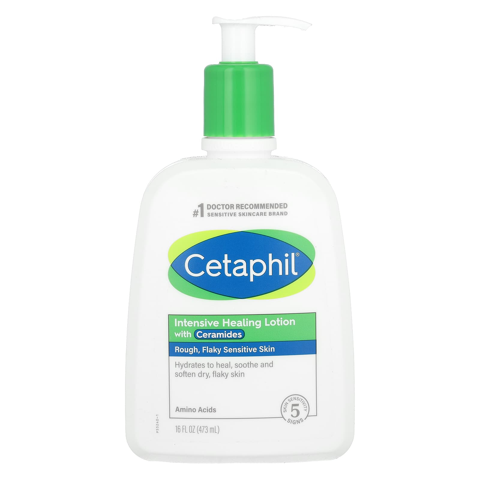 Cetaphil Intensive Healing Lotion with Ceramides, Fragrance Free, 473ml - Image 1